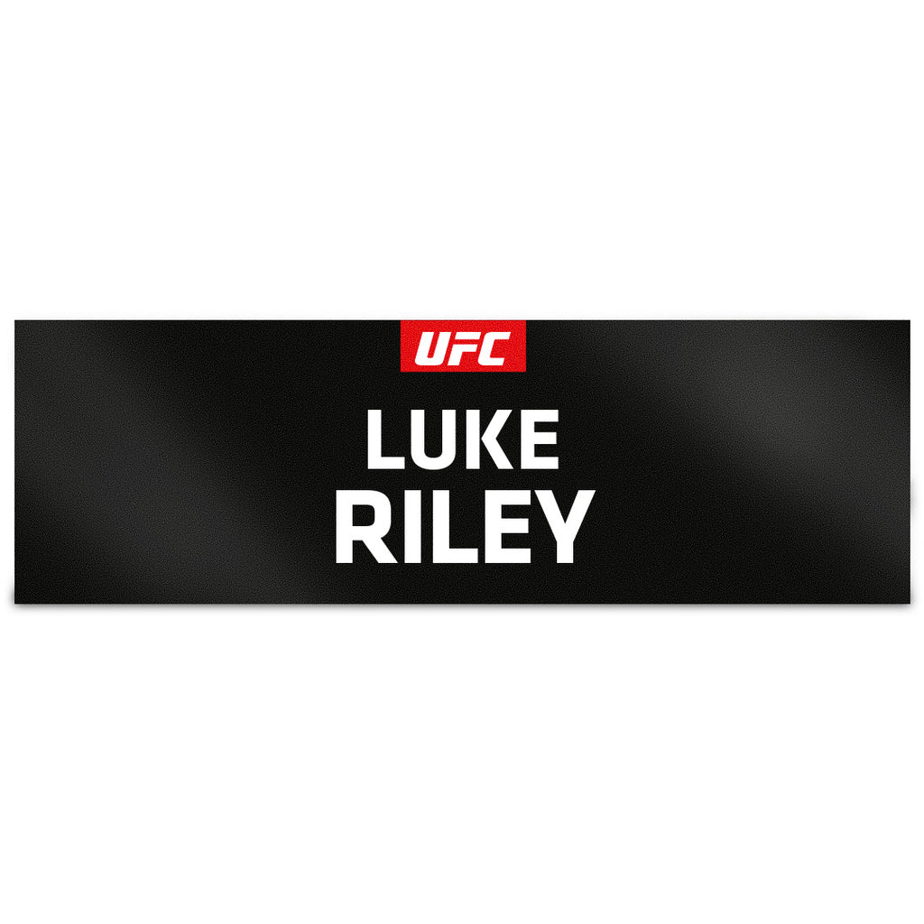 Luke Riley Locker Room Name Tag UFC 329: McGregor vs Holloway 2