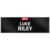Luke Riley Locker Room Name Tag UFC 329: McGregor vs Holloway 2