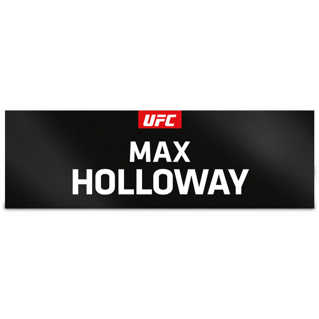 Max Holloway Locker Room Name Tag UFC 329: McGregor vs Holloway 2