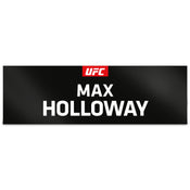 Max Holloway Locker Room Name Tag UFC 329: McGregor vs Holloway 2