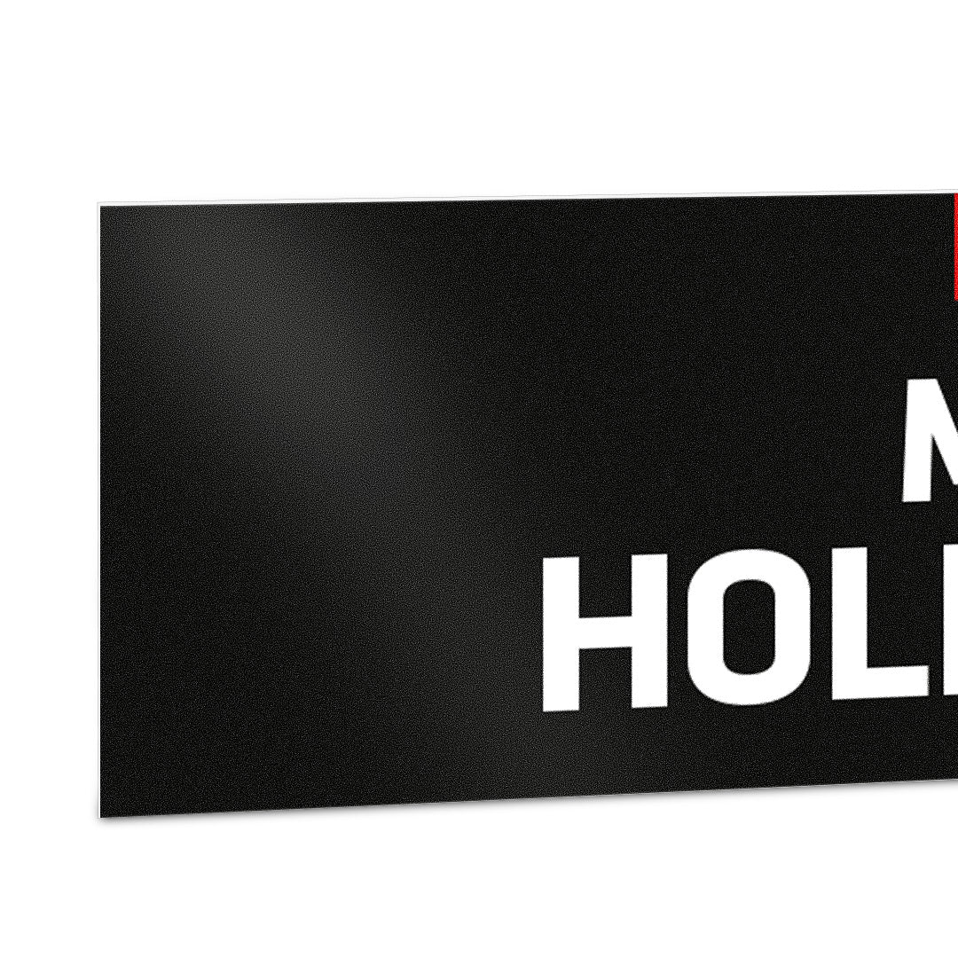 Max Holloway Locker Room Name Tag UFC 329: McGregor vs Holloway 2
