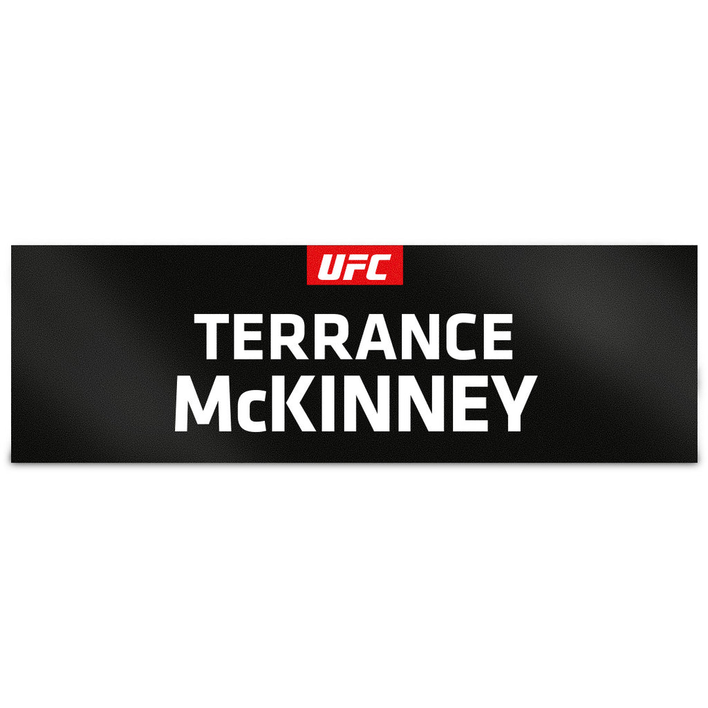 Terrance McKinney Locker Room Name Tag UFC 329: McGregor vs Holloway 2
