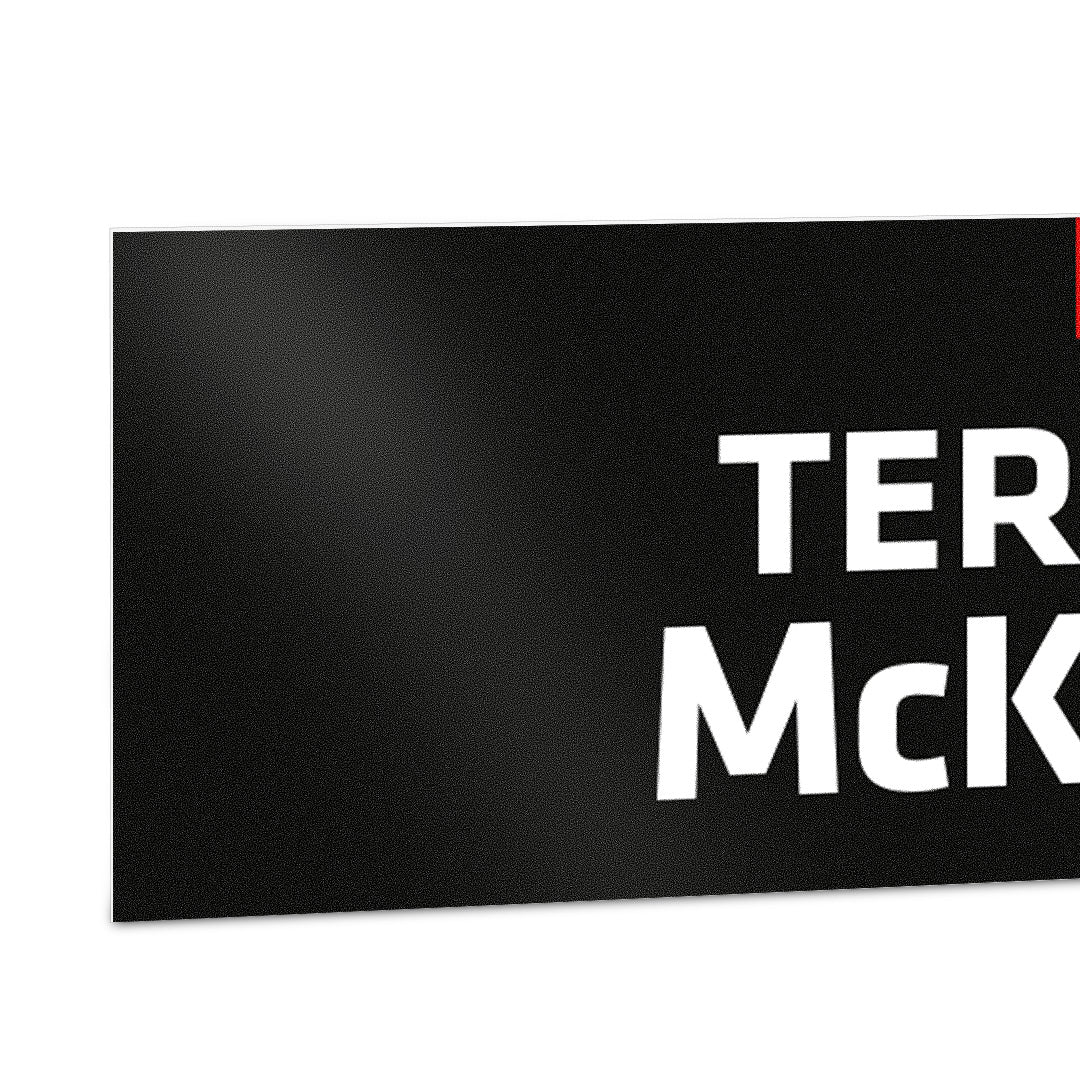 Terrance McKinney Locker Room Name Tag UFC 329: McGregor vs Holloway 2