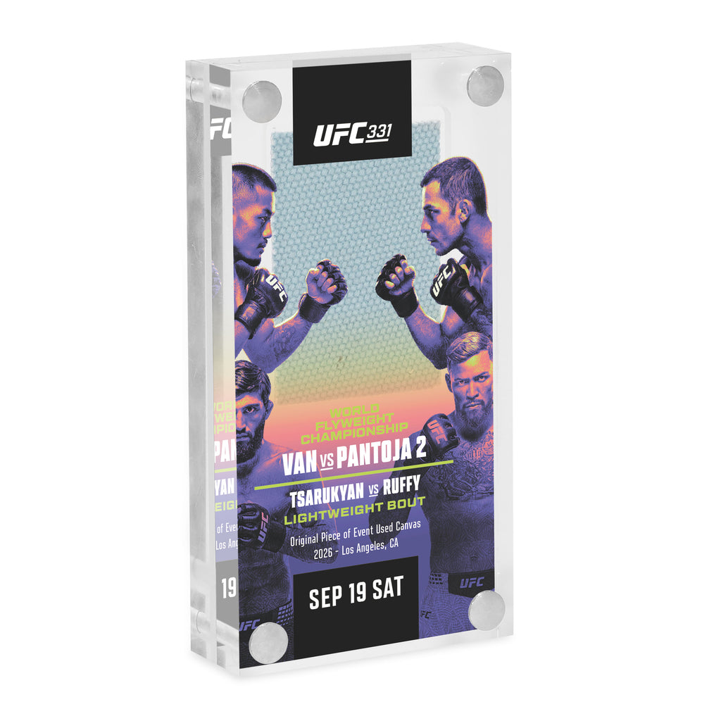 Crypto.com UFC 331: Van vs Pantoja 2 Canvas in Acrylic