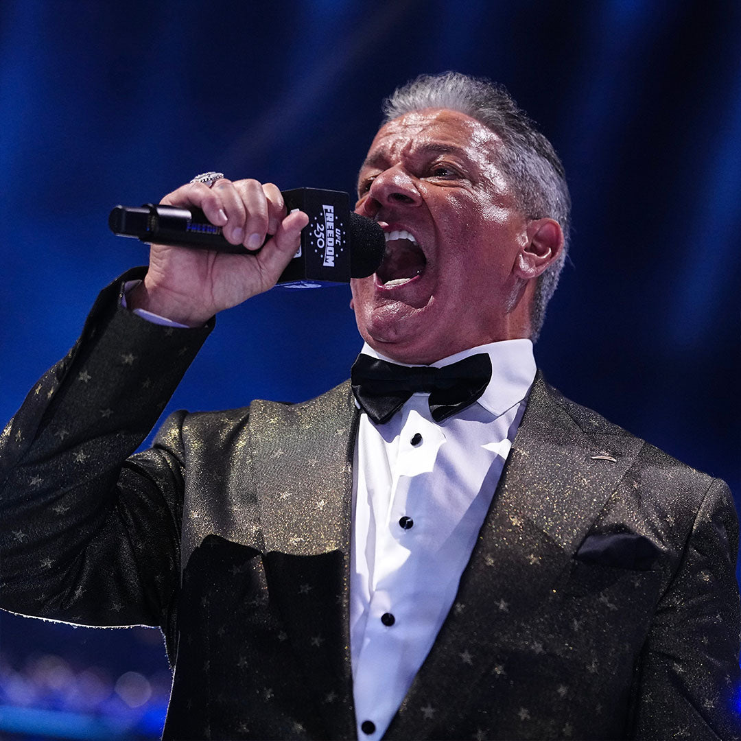UFC Freedom 250: Topuria vs Gaethje Event Used Bruce Buffer Microphone