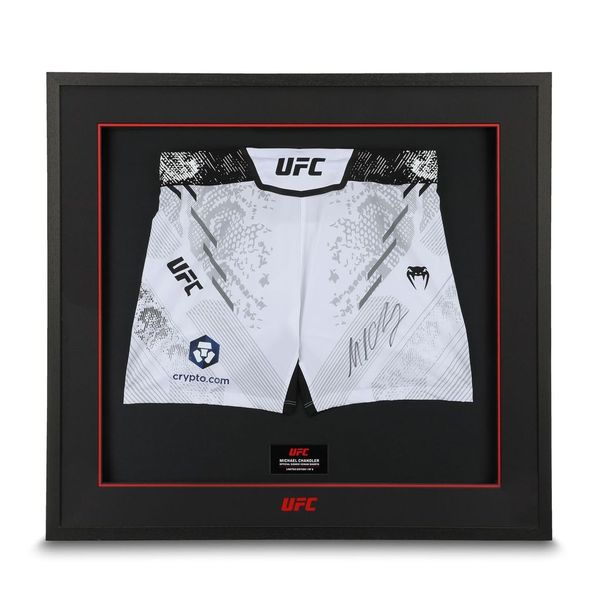 Michael Chandler Signed UFC Adrenaline by Venum Short Fit Fight Shorts - Edition One