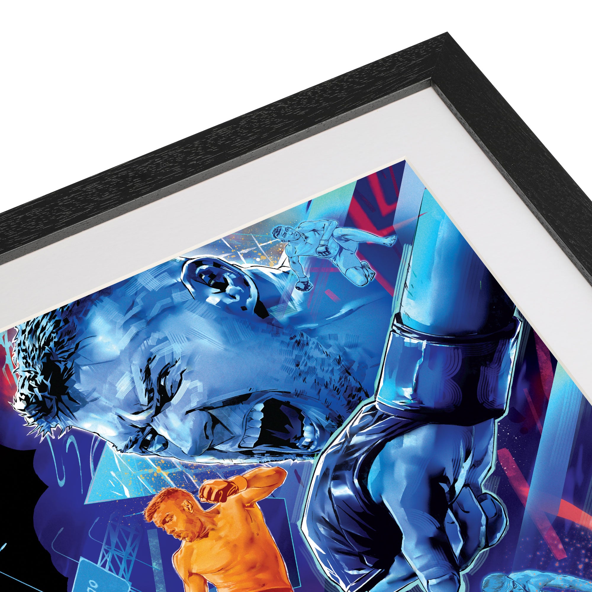 UFC 319: Du Plessis vs Chimaev Artist Series Framed Print