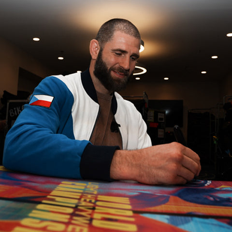 UFC 327: Procházka vs Ulberg Autographed Event Poster