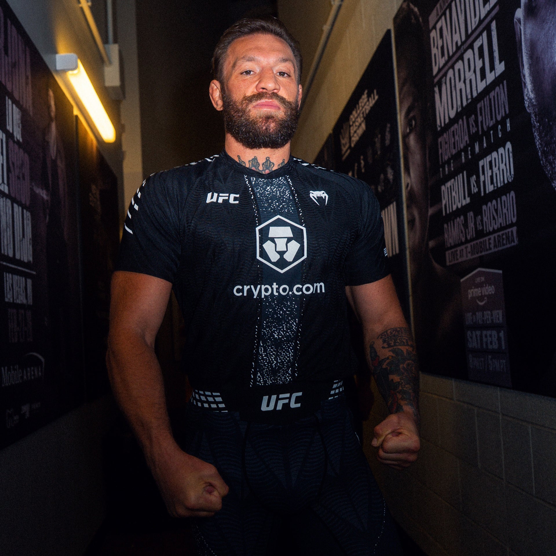 Conor McGregor Photoshoot Worn Jersey UFC 329: McGregor vs Holloway 2