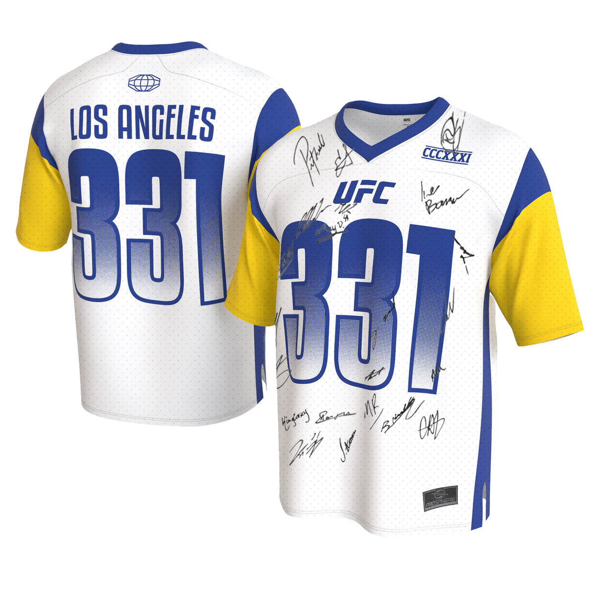 UFC 331: Van vs Pantoja 2 Signed Commemorative Soccer Jersey