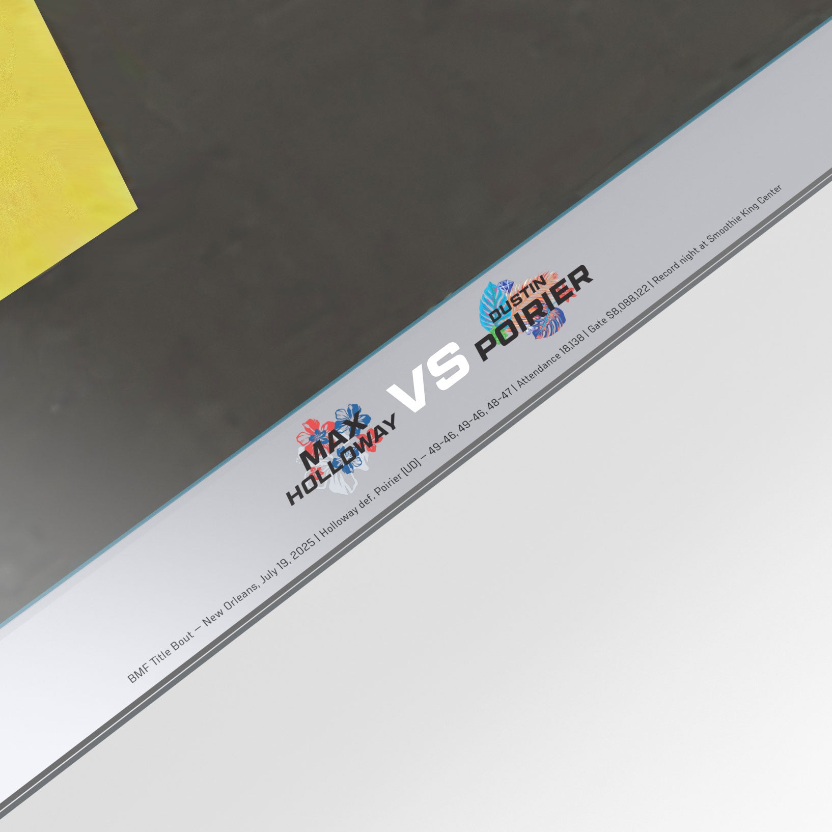 UFC 318 Canvas Logo Coffee Table