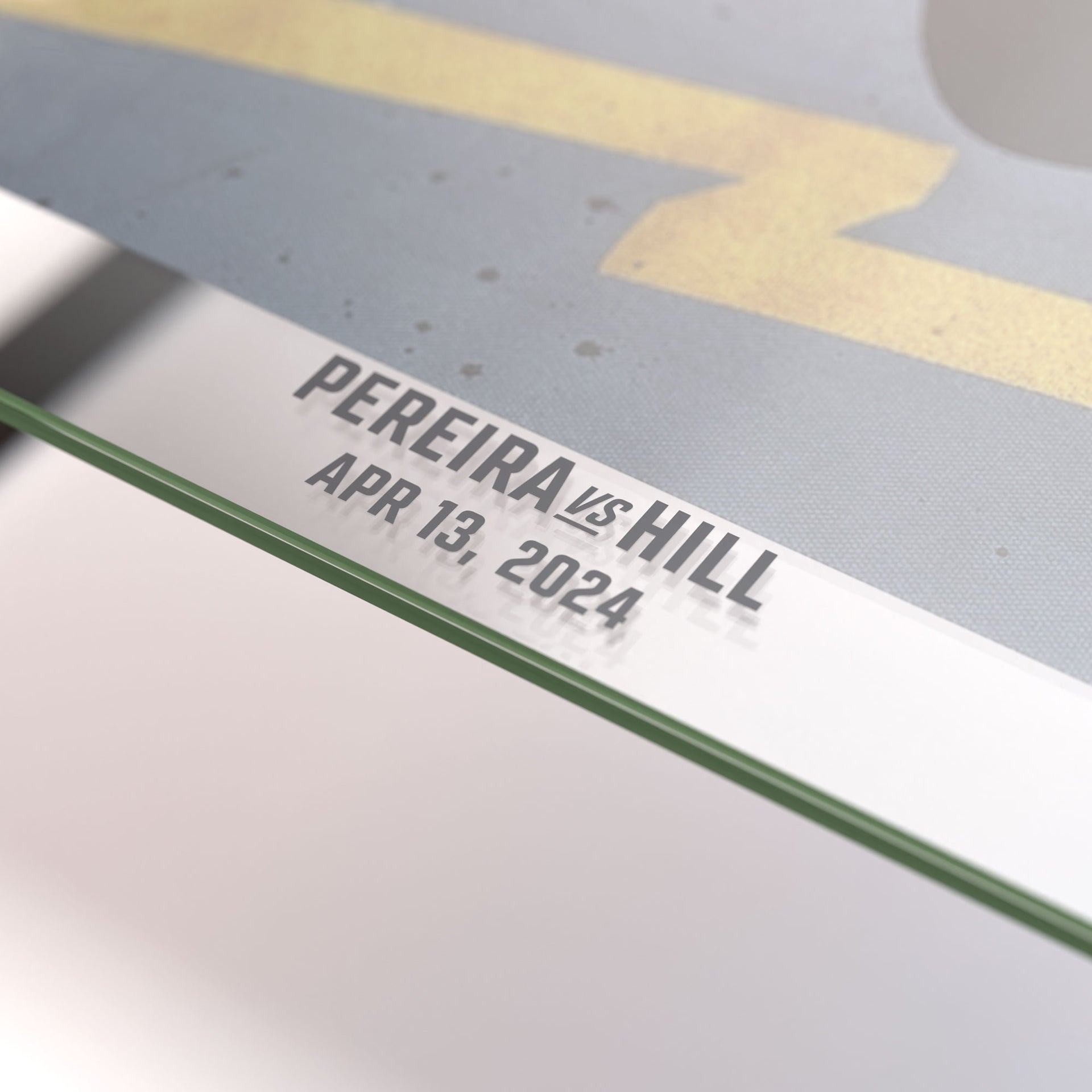 UFC 300: Pereira vs Hill Logo Canvas Coffee Table