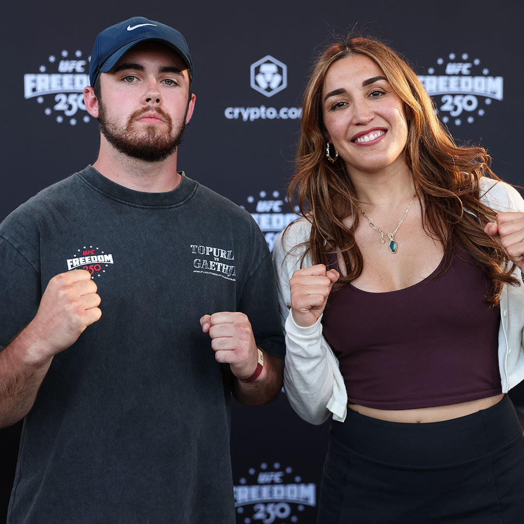 Tatiana Suarez Autographed UFC Freedom 250 Fan Fest Name Sign