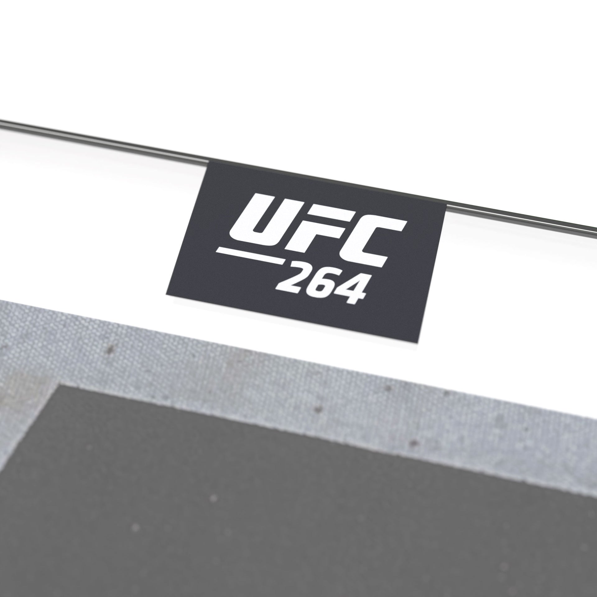 UFC 264: Poirier vs McGregor 3 Logo Canvas Coffee Table