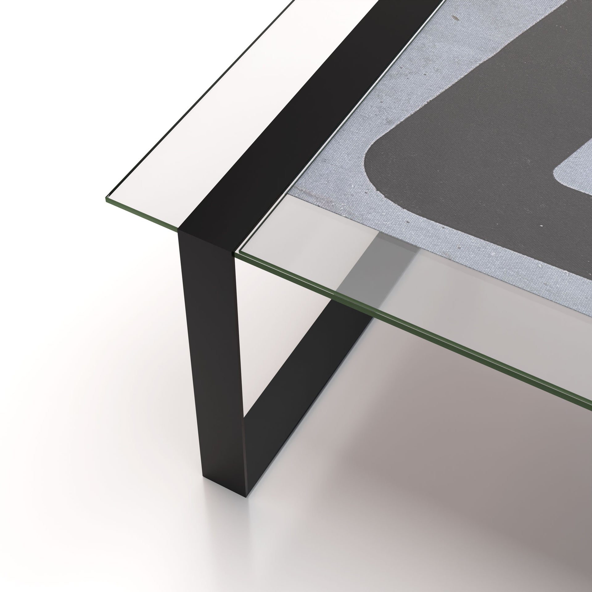 UFC 264: Poirier vs McGregor 3 Logo Canvas Coffee Table