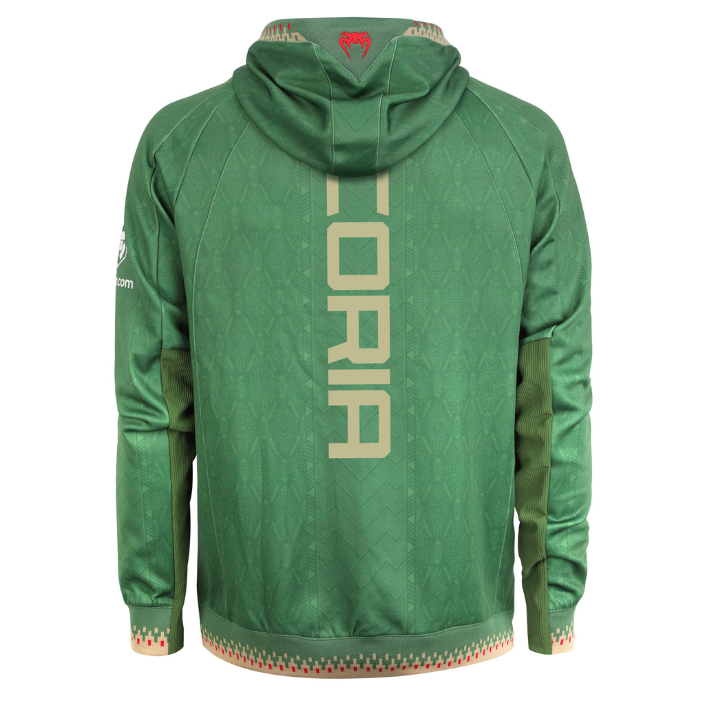 Alden Coria Signed 1-of-1 Fight Worn Hoodie Noche UFC: Lopes vs Silva