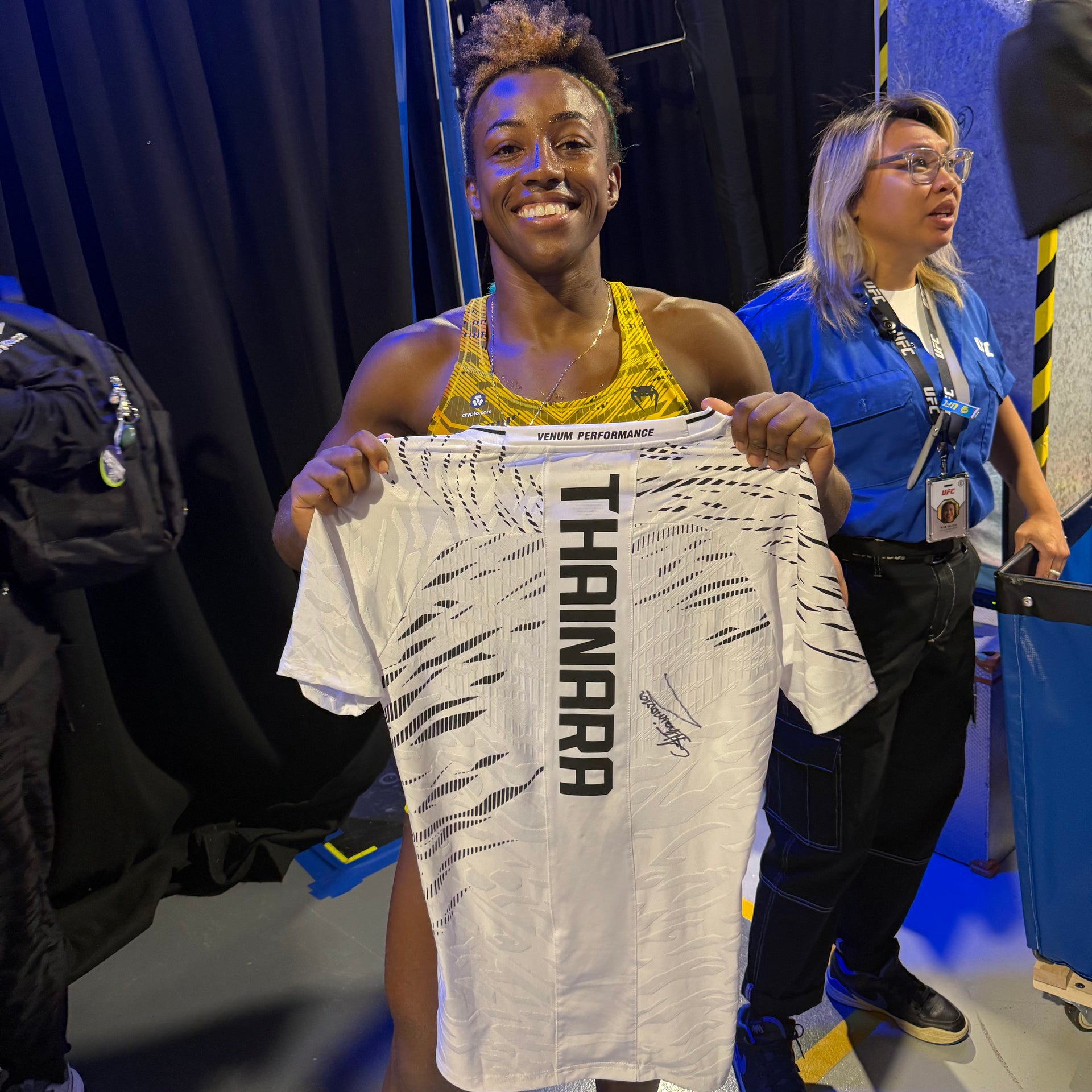 Alexia Thainara Signed 1-of-1 Fight Worn Jersey UFC Fight Night: Ulberg vs Reyes
