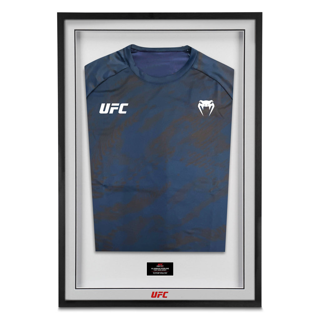 Aljamain Sterling 1-of-1 Fight Worn Jersey UFC Fight Night: Walker vs Zhang
