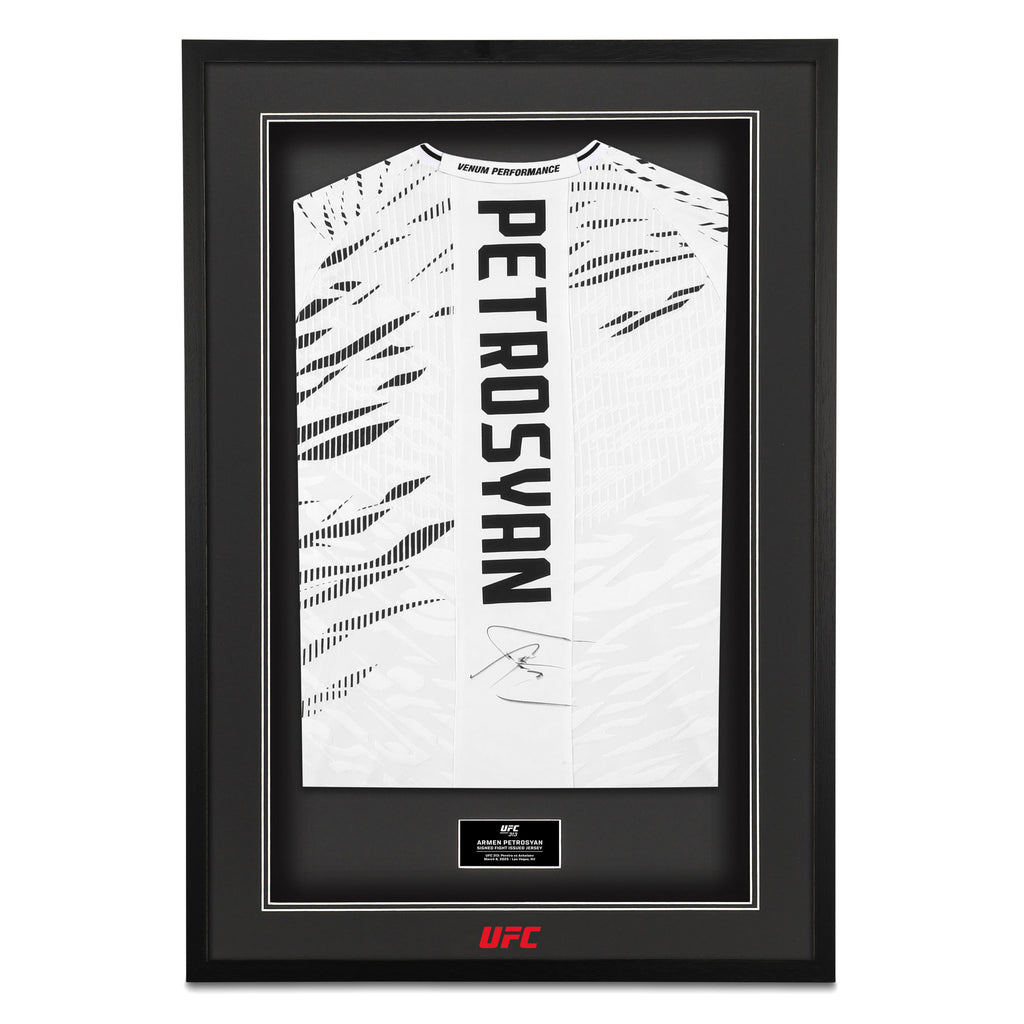 Armen Petrosyan Signed 1-of-1 Fight Issued Jersey UFC 313: Pereira vs Ankalaev