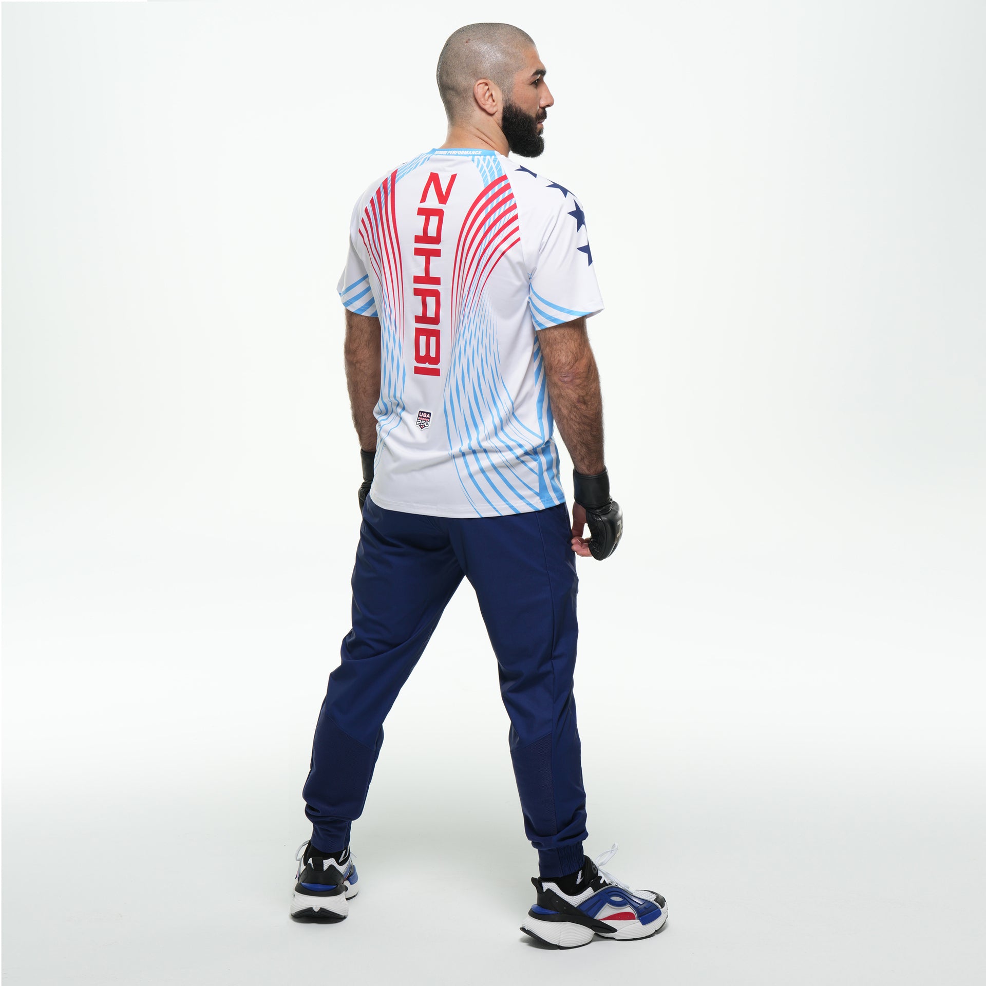 Aiemann Zahabi Photoshoot Worn Jersey UFC Freedom 250: Topuria vs Gaethje
