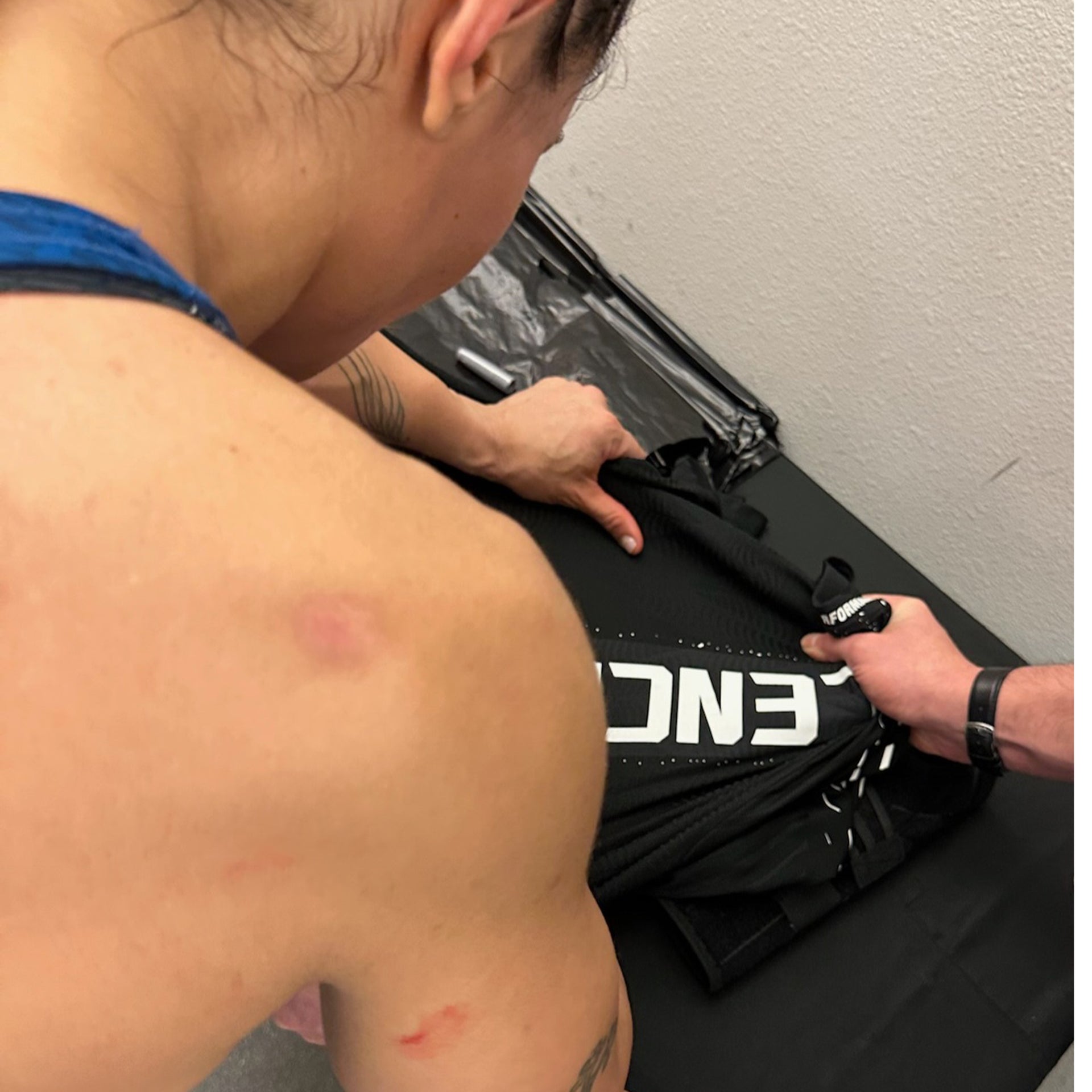 Talita Alencar Signed 1-of-1 Fight Worn Jersey UFC Fight Night: Sterling vs Zalal