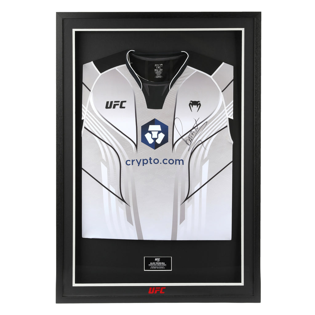 Alex Pereira Signed 1-of-1 Fight Jersey UFC 291: Poirier vs Gaethje 2