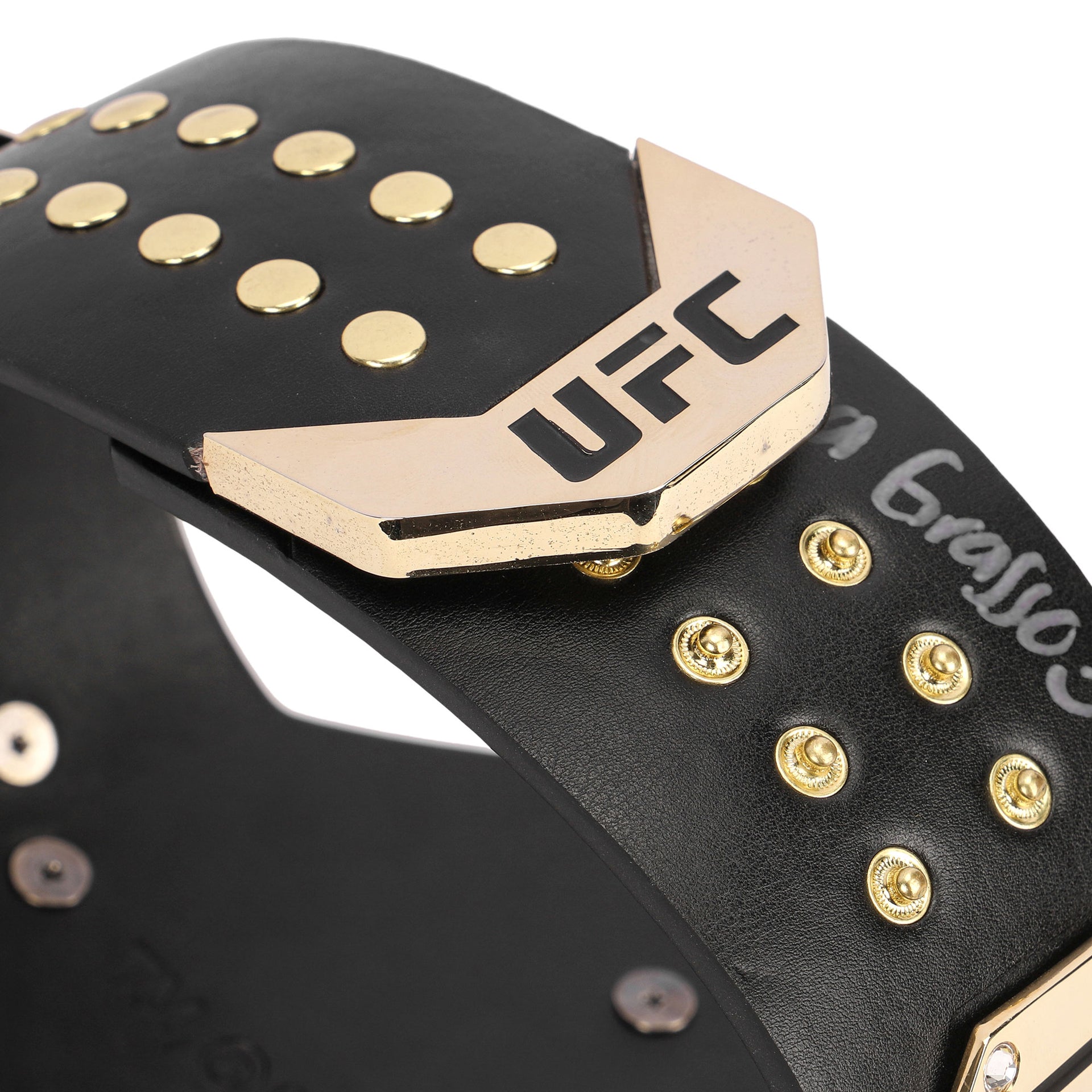Alexa Grasso Signed UFC Desktop Championship Belt