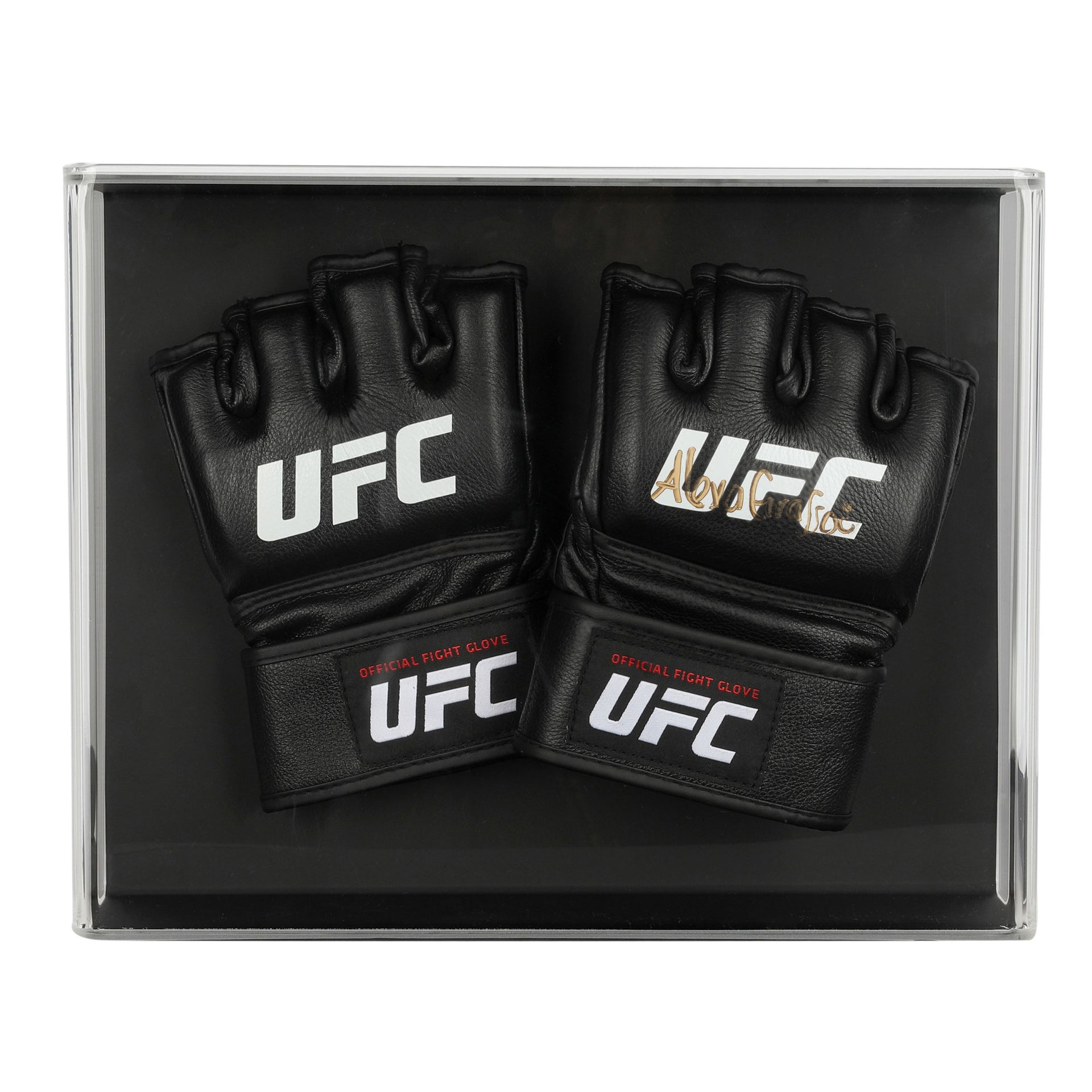 Alex Grasso Signed Official UFC Gloves