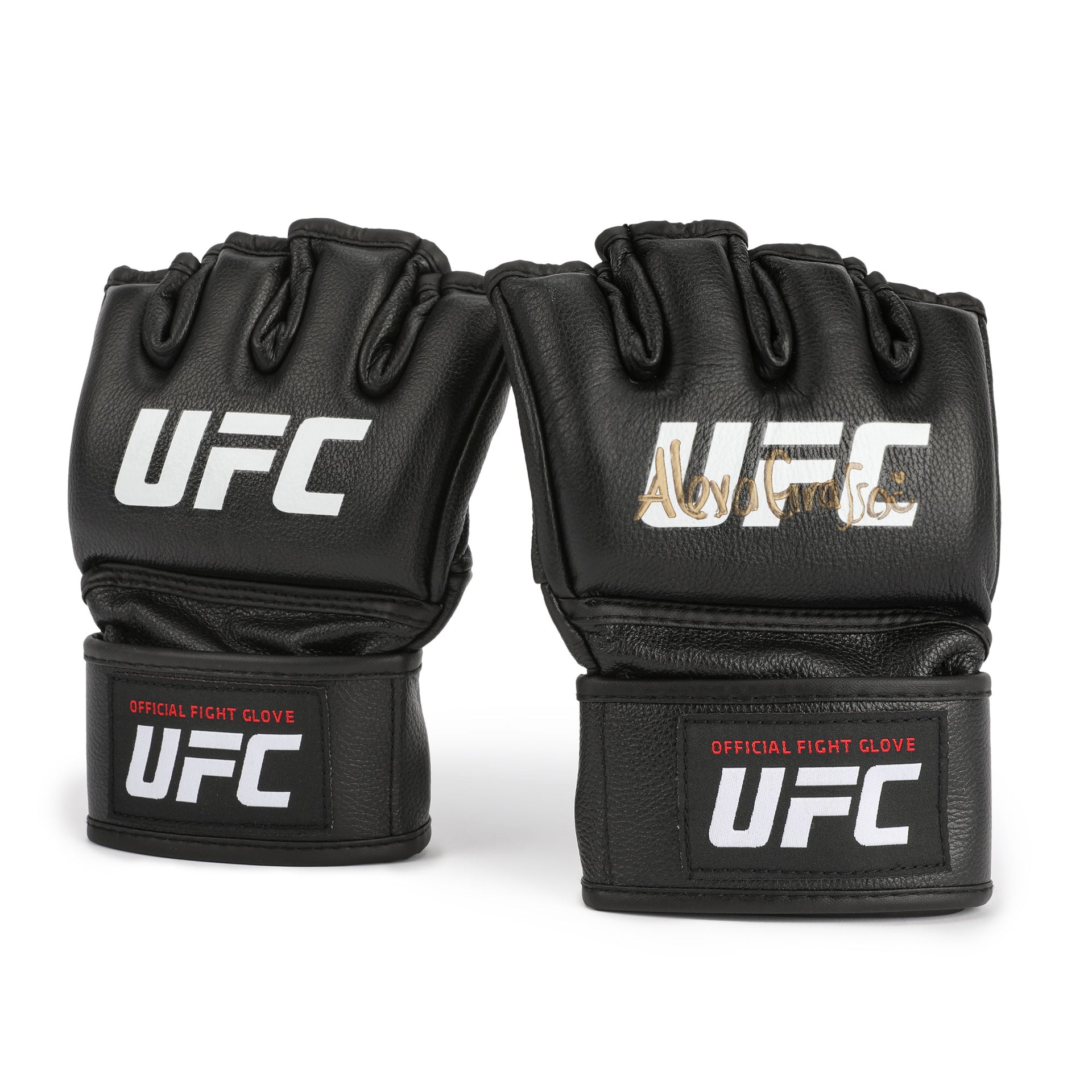 Alex Grasso Signed Official UFC Gloves