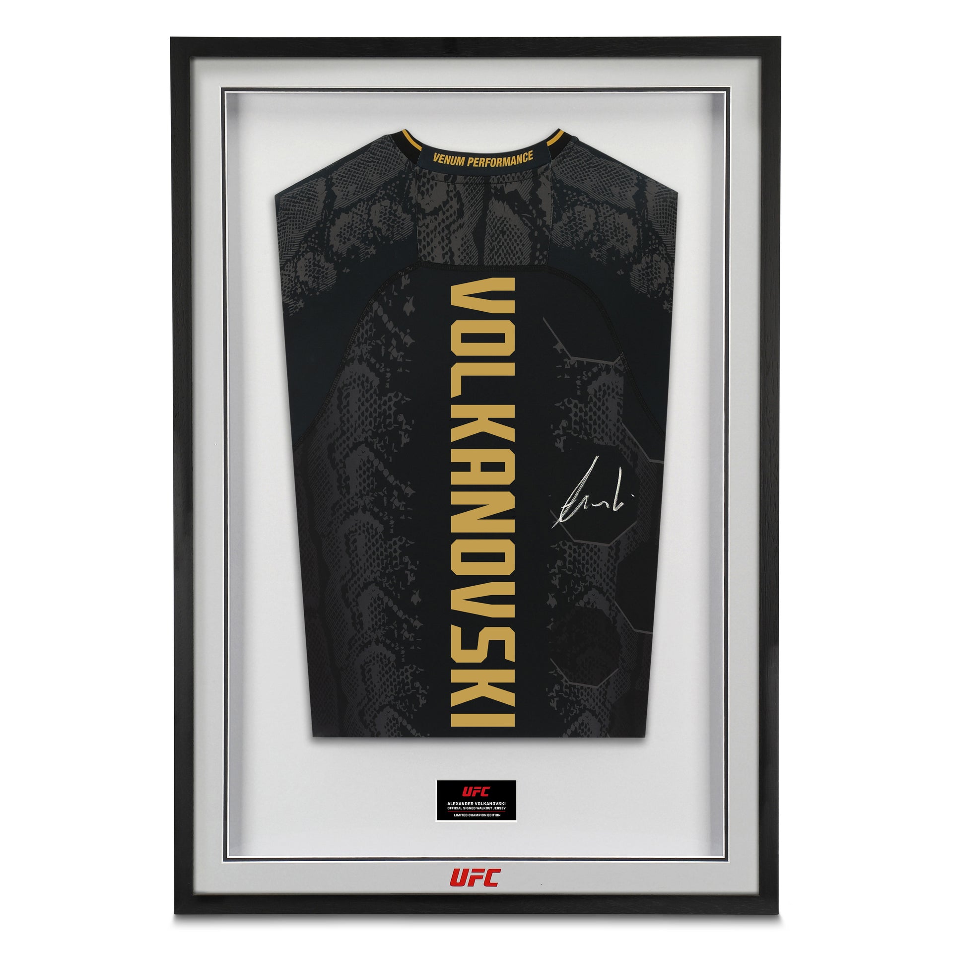Alexander Volkanovski Signed Champion Fight Night Adrenaline Jersey