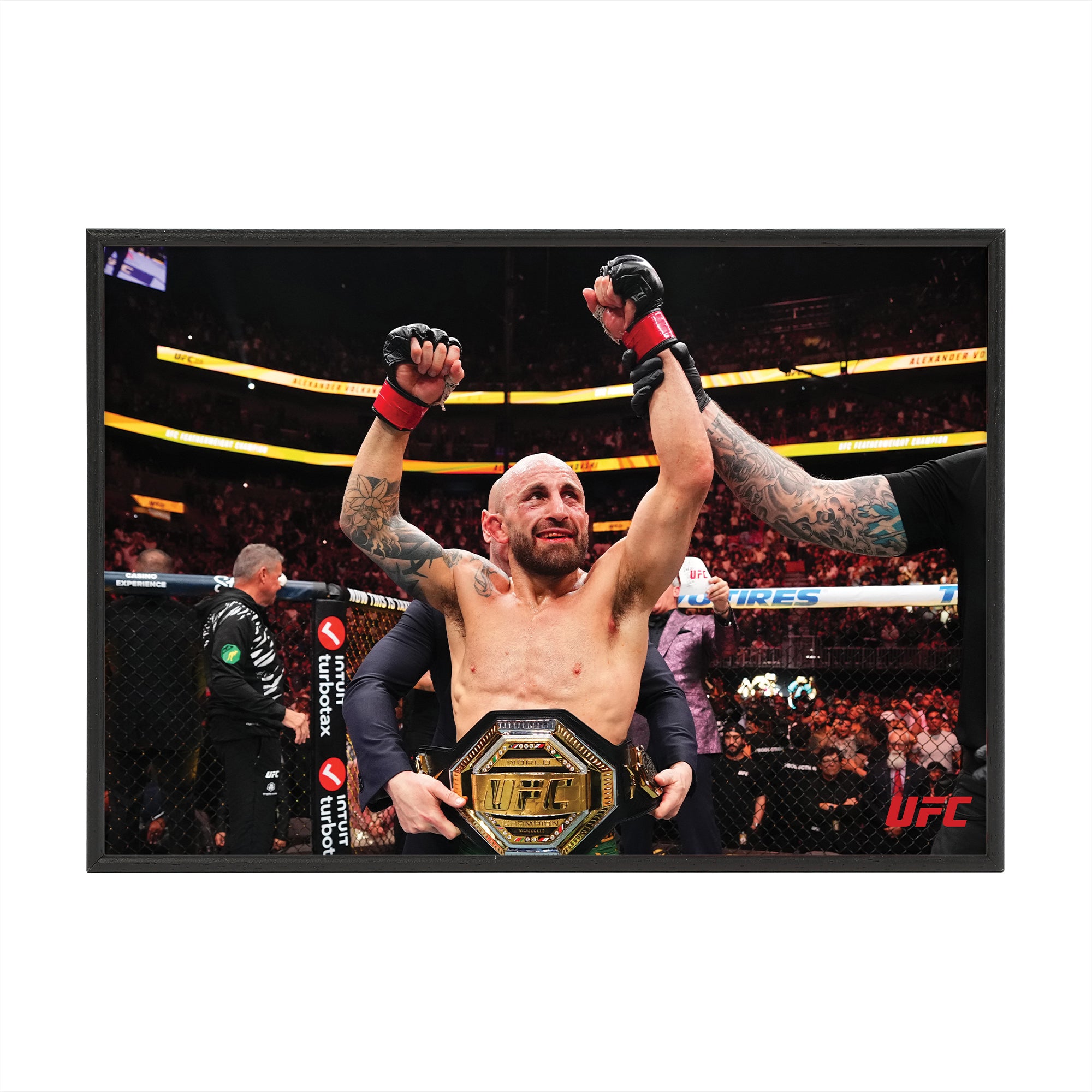 UFC 314: Volkanovski vs Lopes - Alexander Volkanovski Framed Print