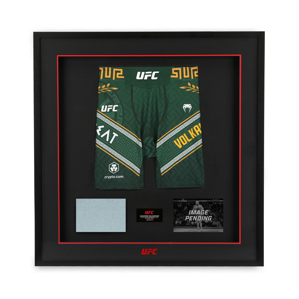 Alexander Volkanovski Limited Edition UFC 333 Venum Shorts & Canvas Display
