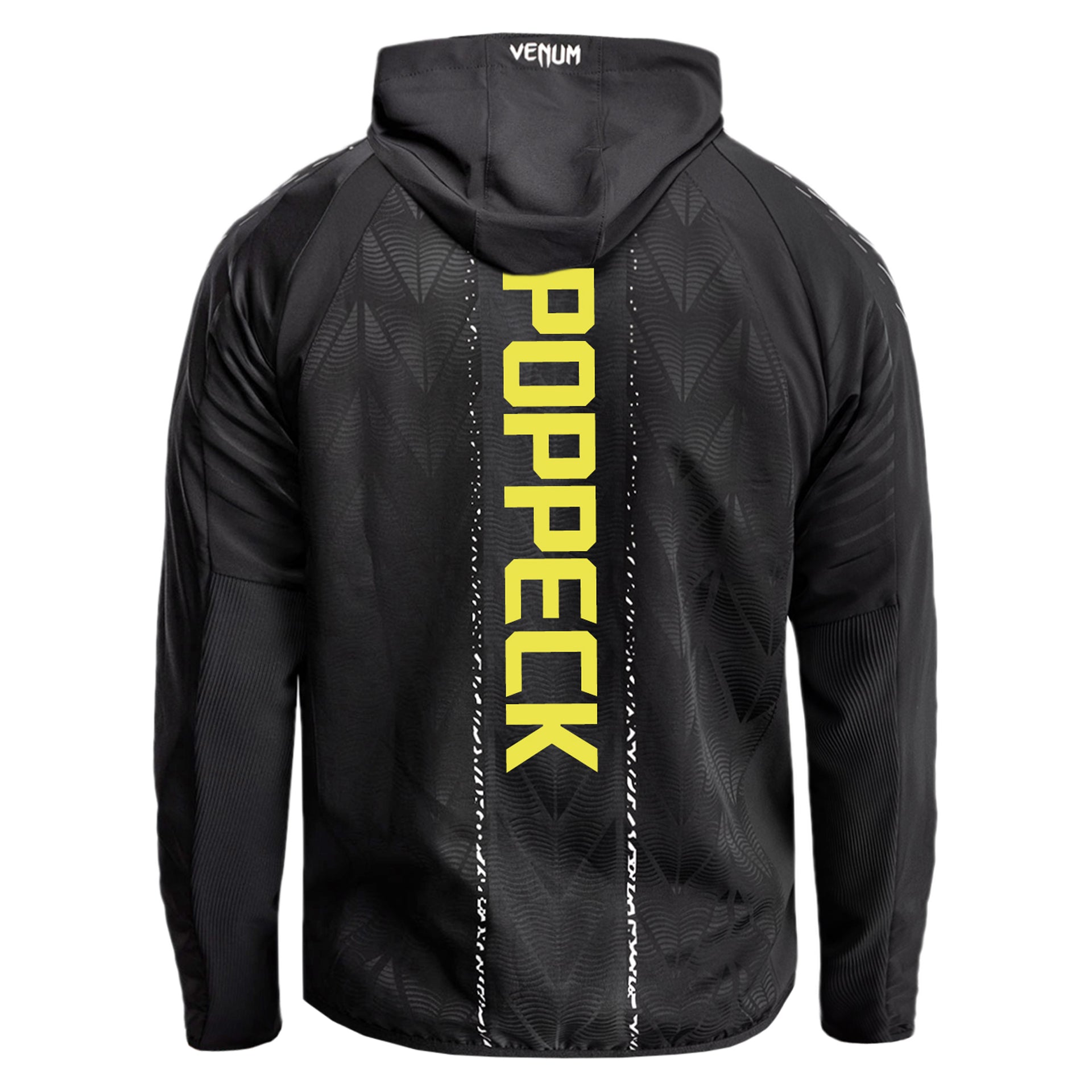 Alexander Poppeck Signed 1-of-1 Fight Worn Hoodie UFC Fight Night: Medic vs Rodriguez