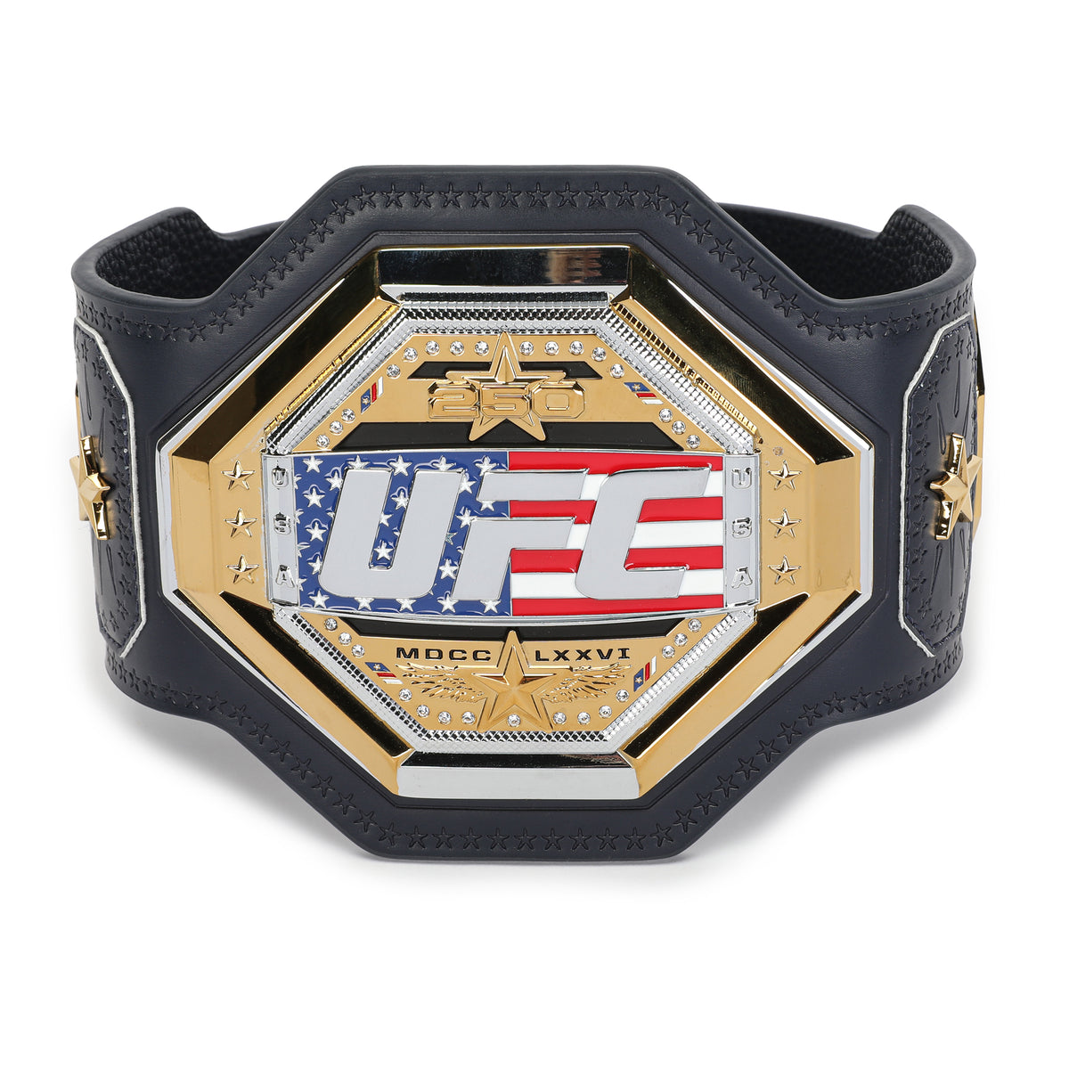 Justin Gaethje Signed UFC Freedom 250 Replica Desktop Championship Belt