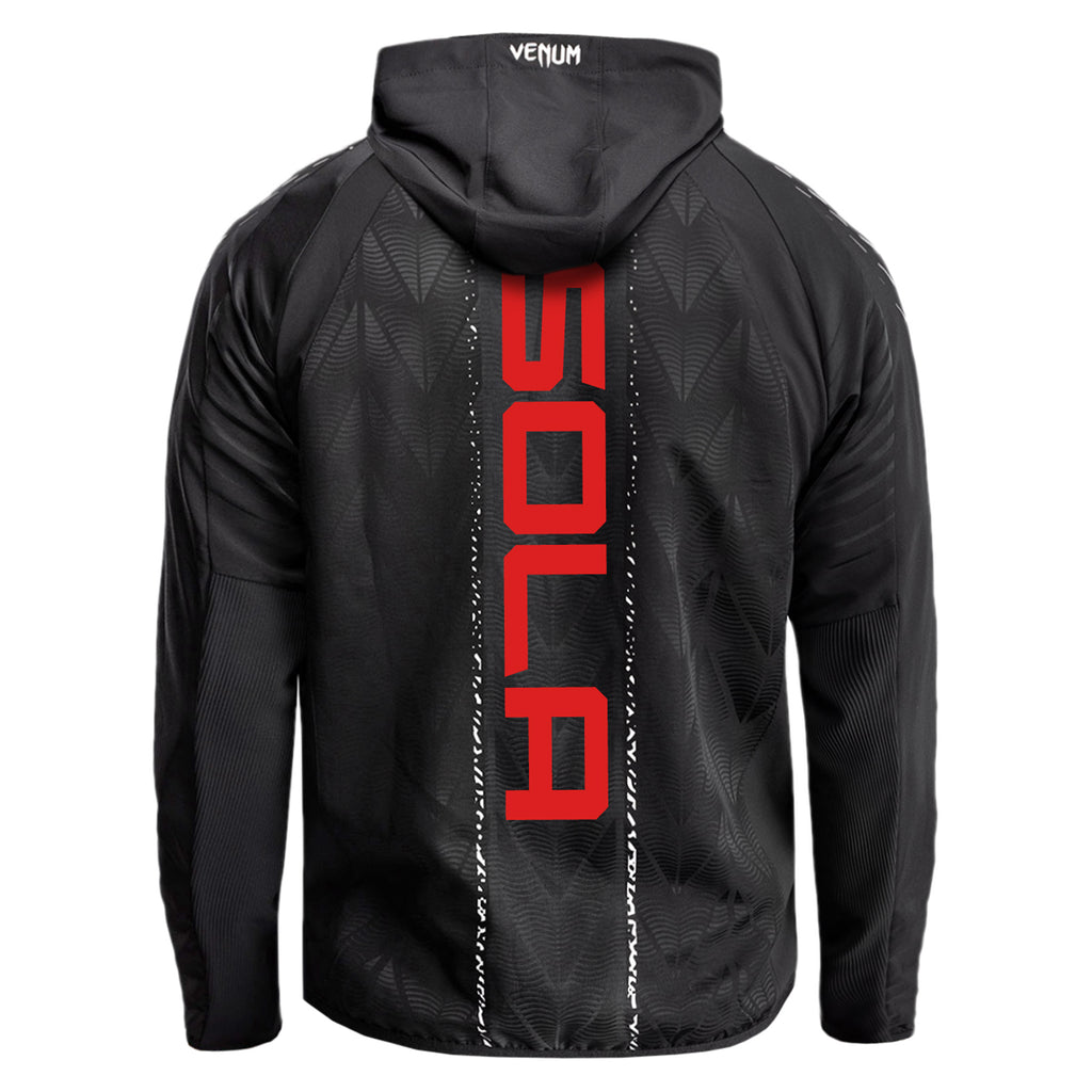 Axel Sola Signed 1-of-1 Fight Worn Hoodie UFC Fight Night: Hooker vs Parnasse