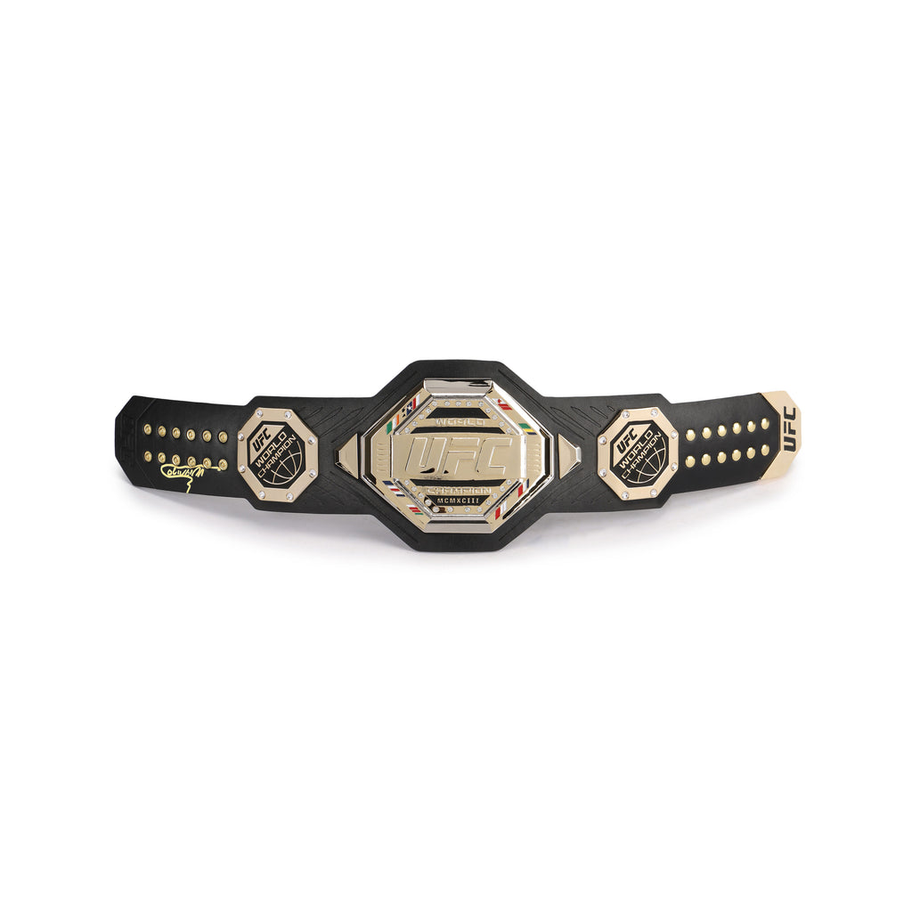 Charles Oliveira Signed UFC Legacy Replica Desktop Belt