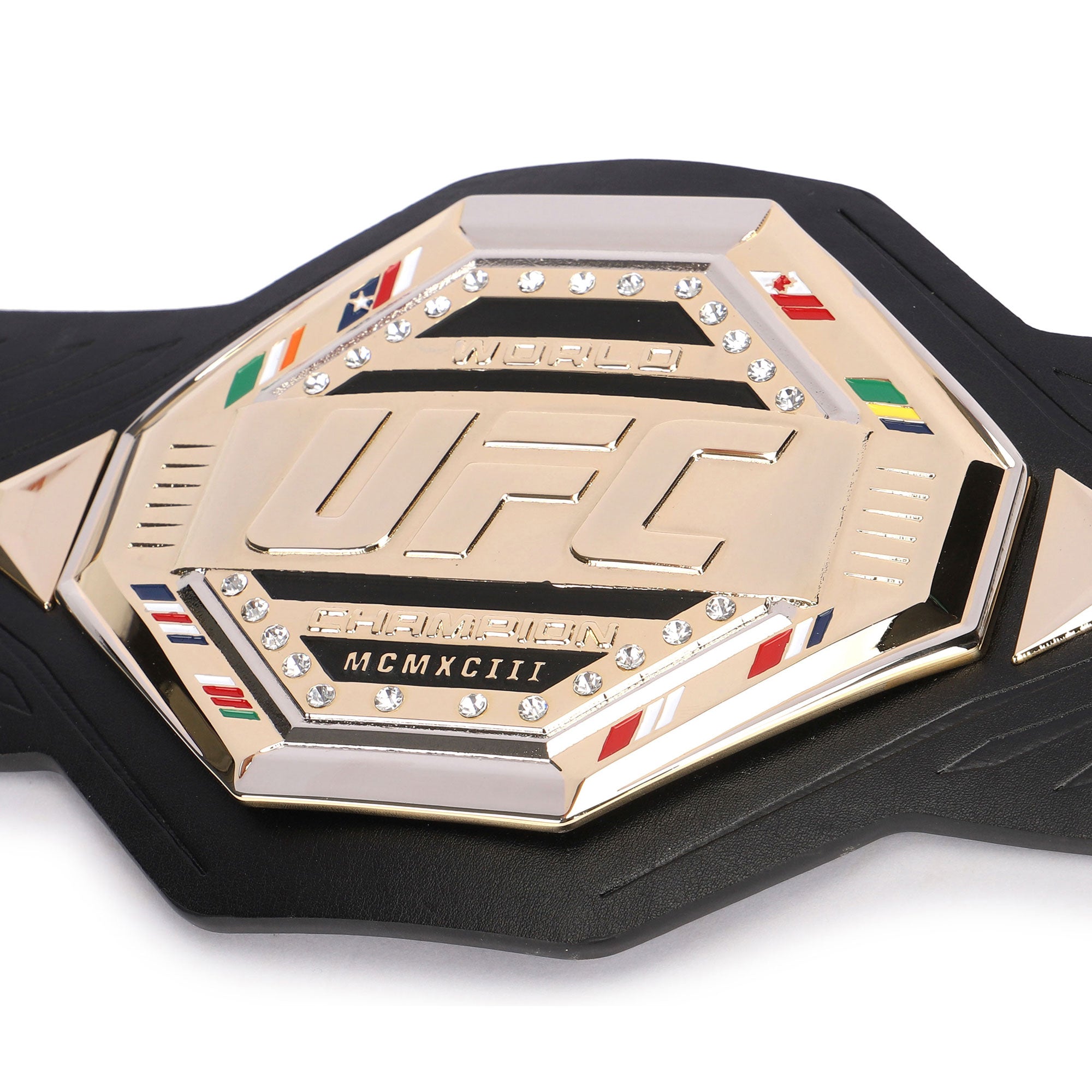 Israel Adesanya Signed UFC Legacy Replica Desktop Belt