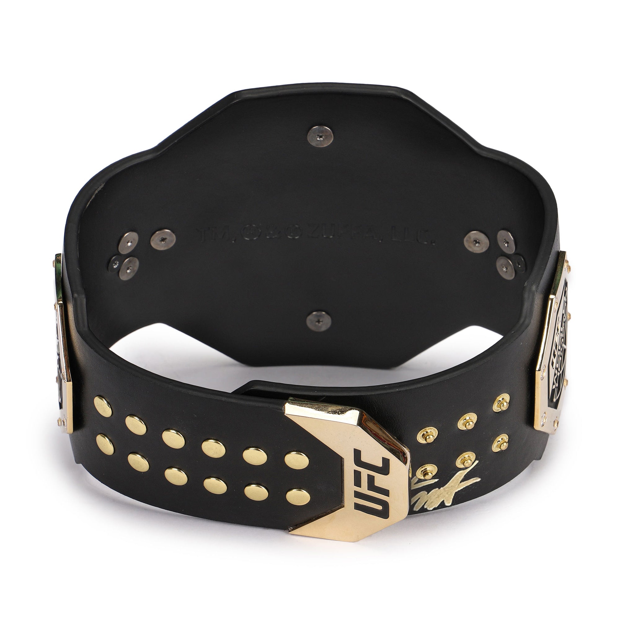 Israel Adesanya Signed UFC Legacy Replica Desktop Belt
