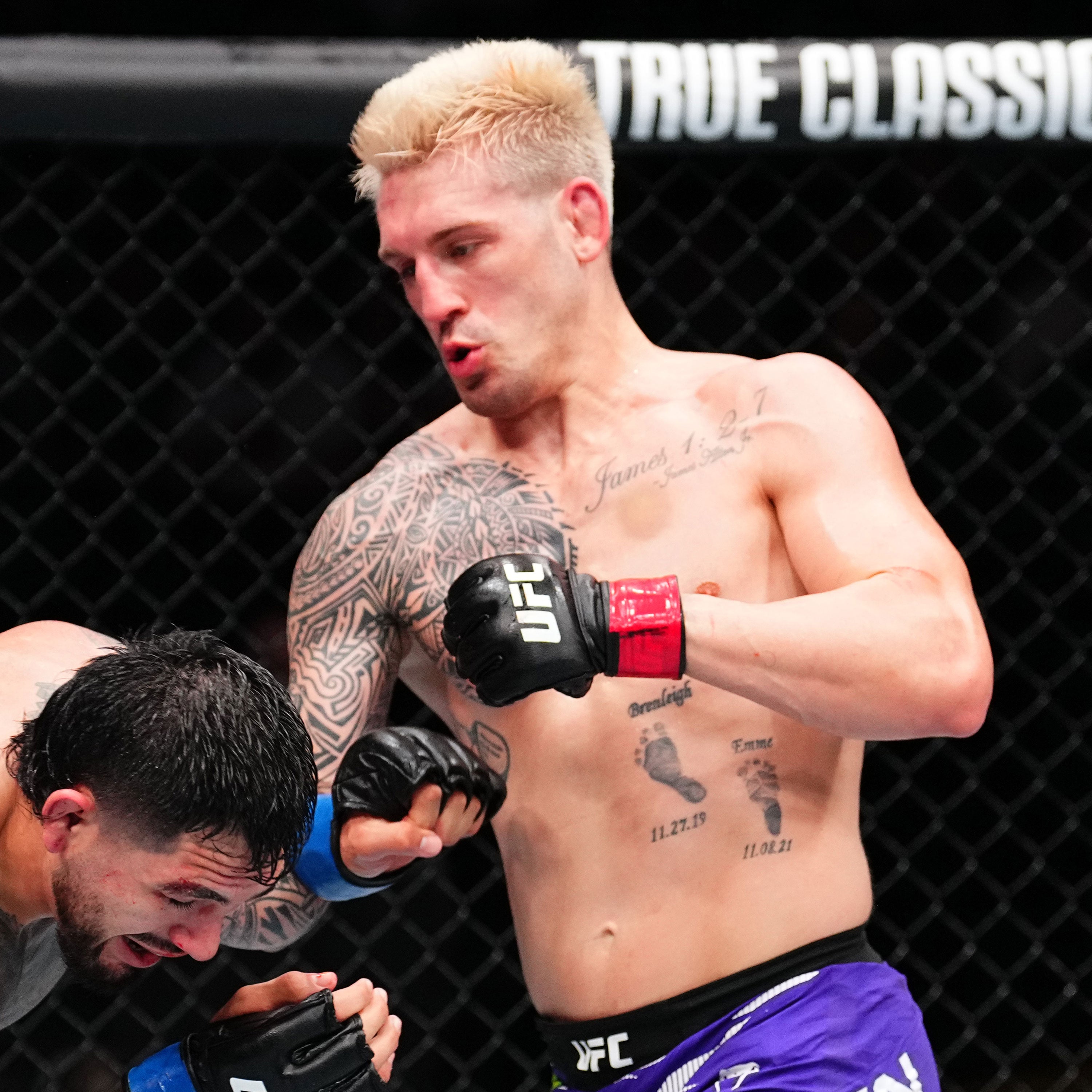 Brendan Allen 1-of-1 Fight Issued Jersey UFC Fight Night: Cejudo vs Song
