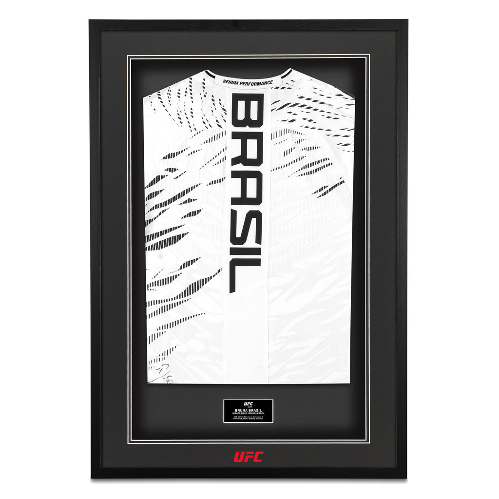 Bruna Brasil 1-of-1 Signed Fight Issued Jersey UFC 312: Du Plessis vs Strickland