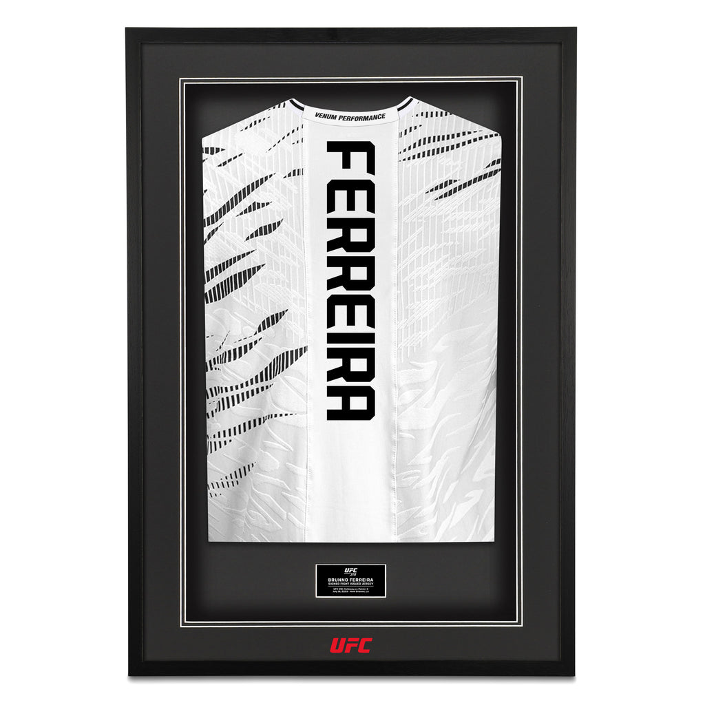 Brunno Ferreira Signed 1-of-1 Fight Worn Jersey UFC 318: Holloway vs Poirier 3