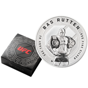 1 oz UFC Bas Rutten Silver Round (Reverse Proof)
