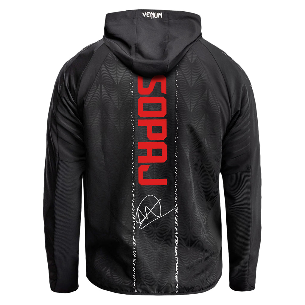 Benardo Sopaj Signed 1-of-1 Fight Worn Hoodie UFC Fight Night: Allen vs Costa