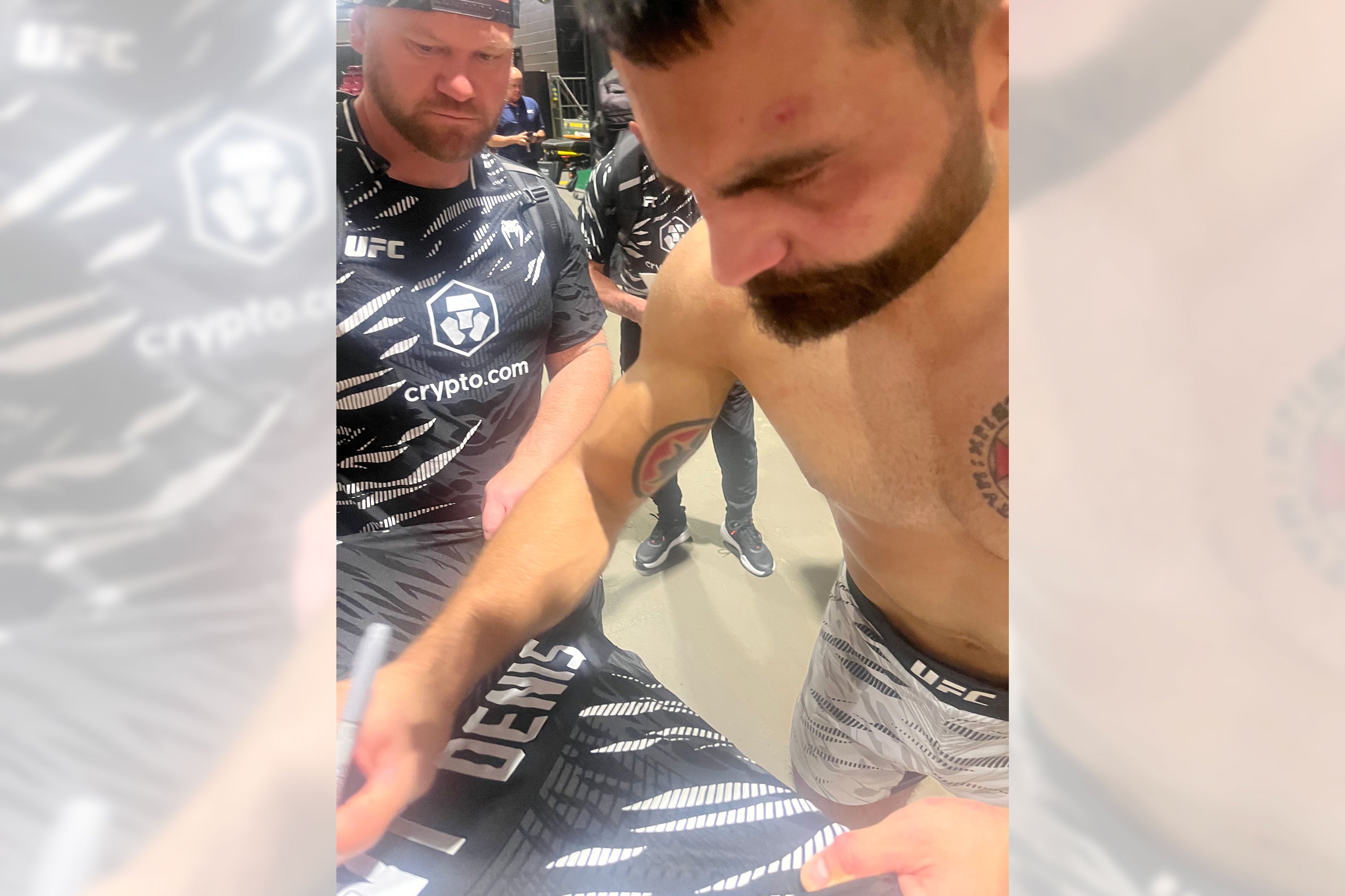Benoit Saint-Denis Signed 1-of-1 Fight Issued Jersey UFC 315: Muhammad vs Della Maddalena