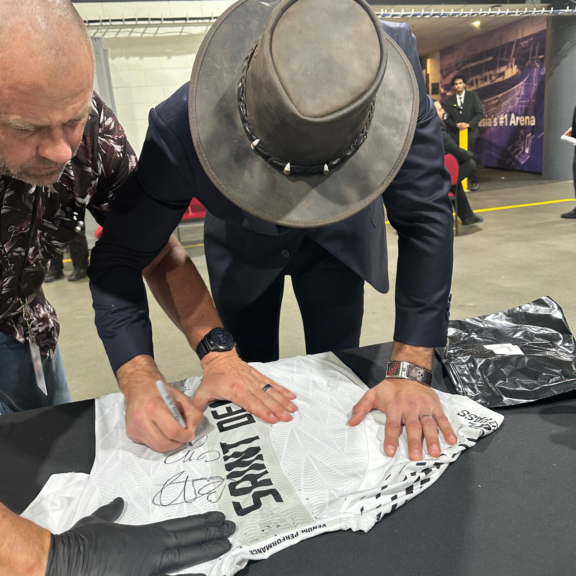 Benoit Saint-Denis Signed 1-of-1 Fight Worn Jersey UFC 325: Volkanovski vs Lopes 2