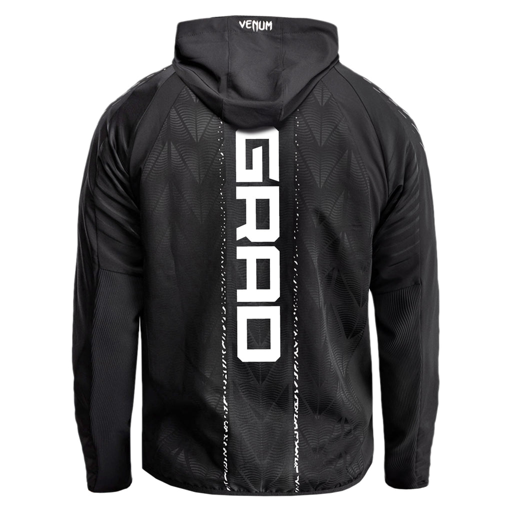 Bogdan Grad Signed 1-of-1 Fight Worn Hoodie UFC Fight Night: Medic vs Rodriguez