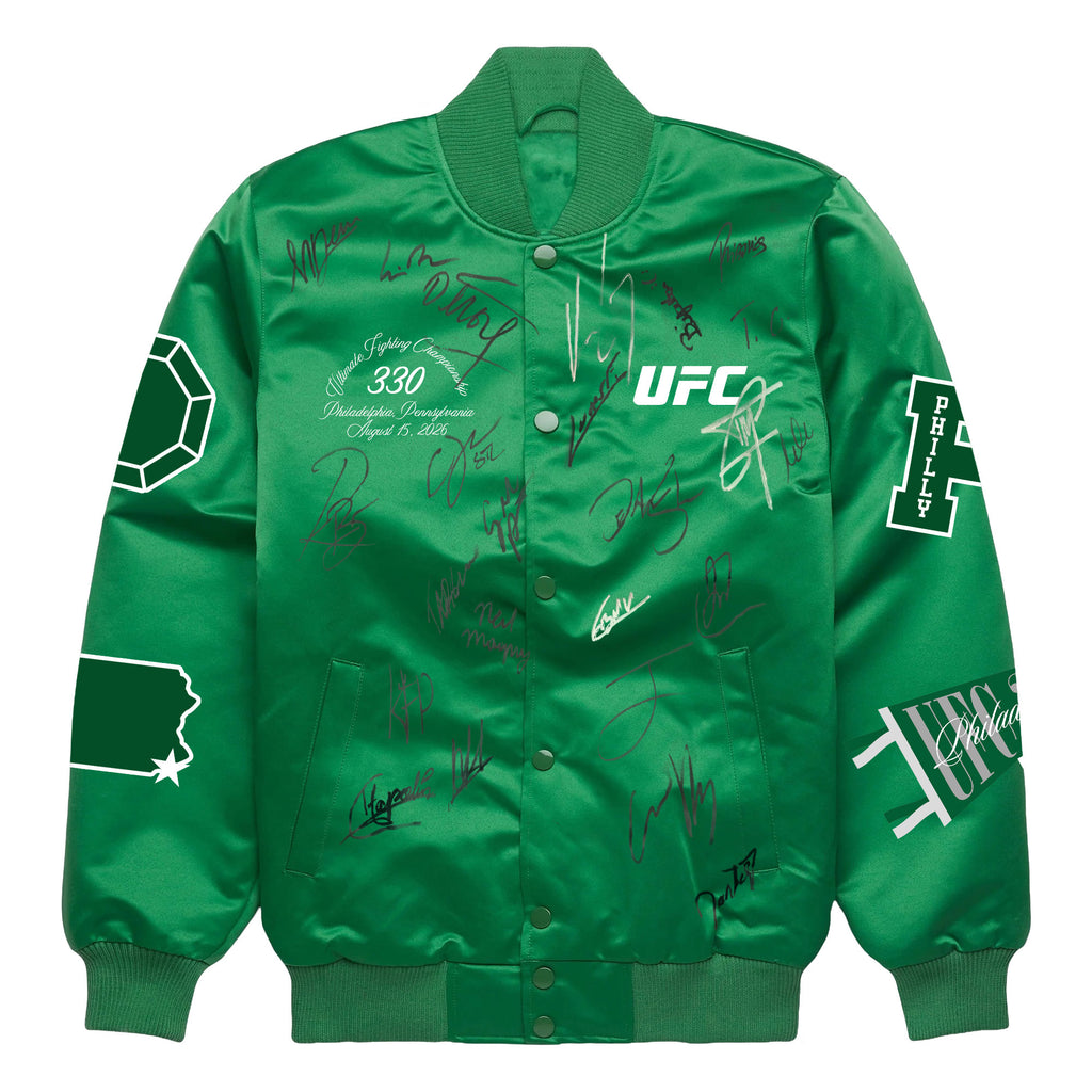 UFC 330: Makhachev vs Machado Garry Signed Commemorative Bomber Jacket