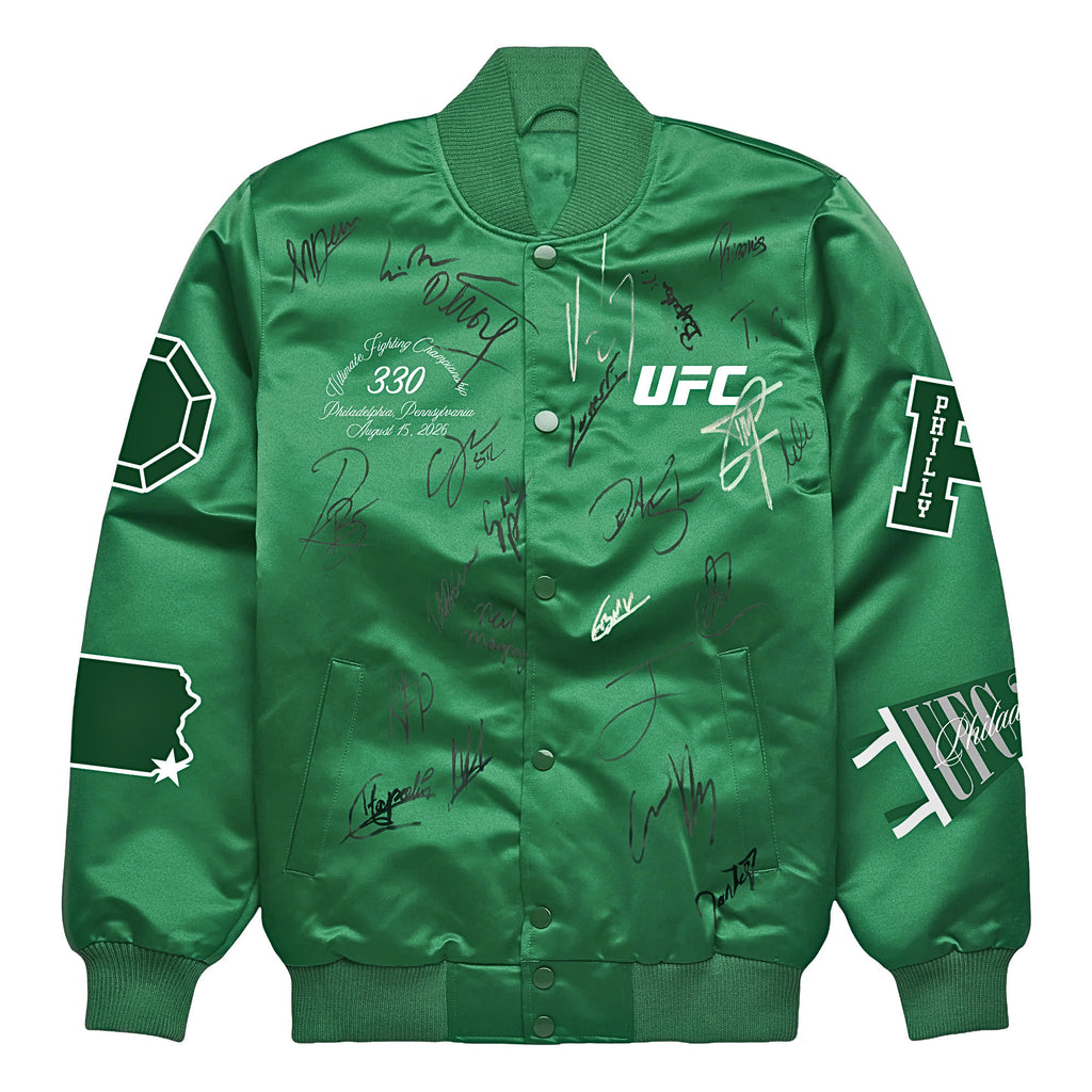 UFC 330: Makhachev vs Machado Garry Signed Commemorative Bomber Jacket