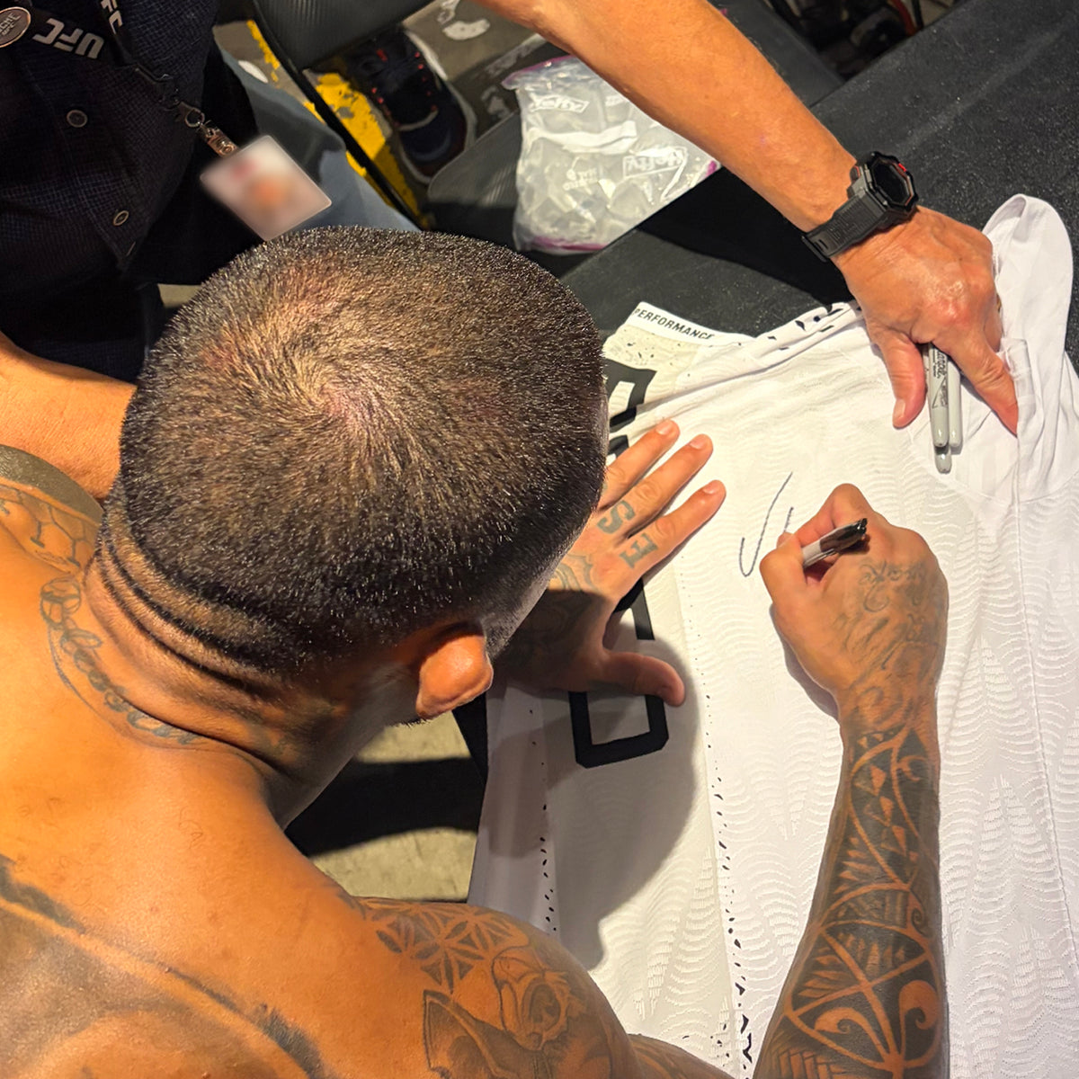 Joanderson Brito Signed 1-of-1 Fight Worn Jersey UFC 331: Van vs Pantoja 2