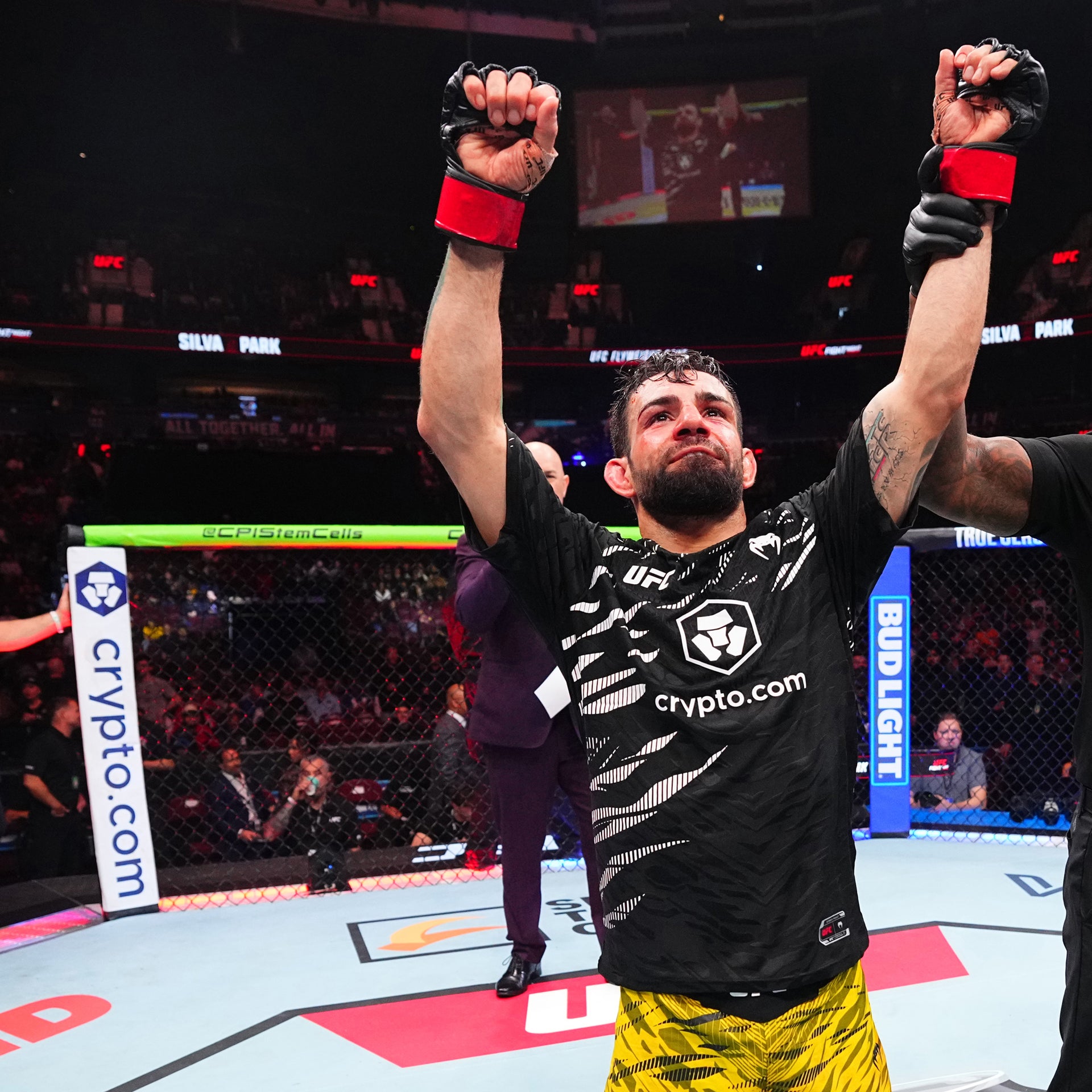 Bruno Silva Signed 1-of-1 Fight Worn Jersey UFC Fight Night: De Ridder vs Allen